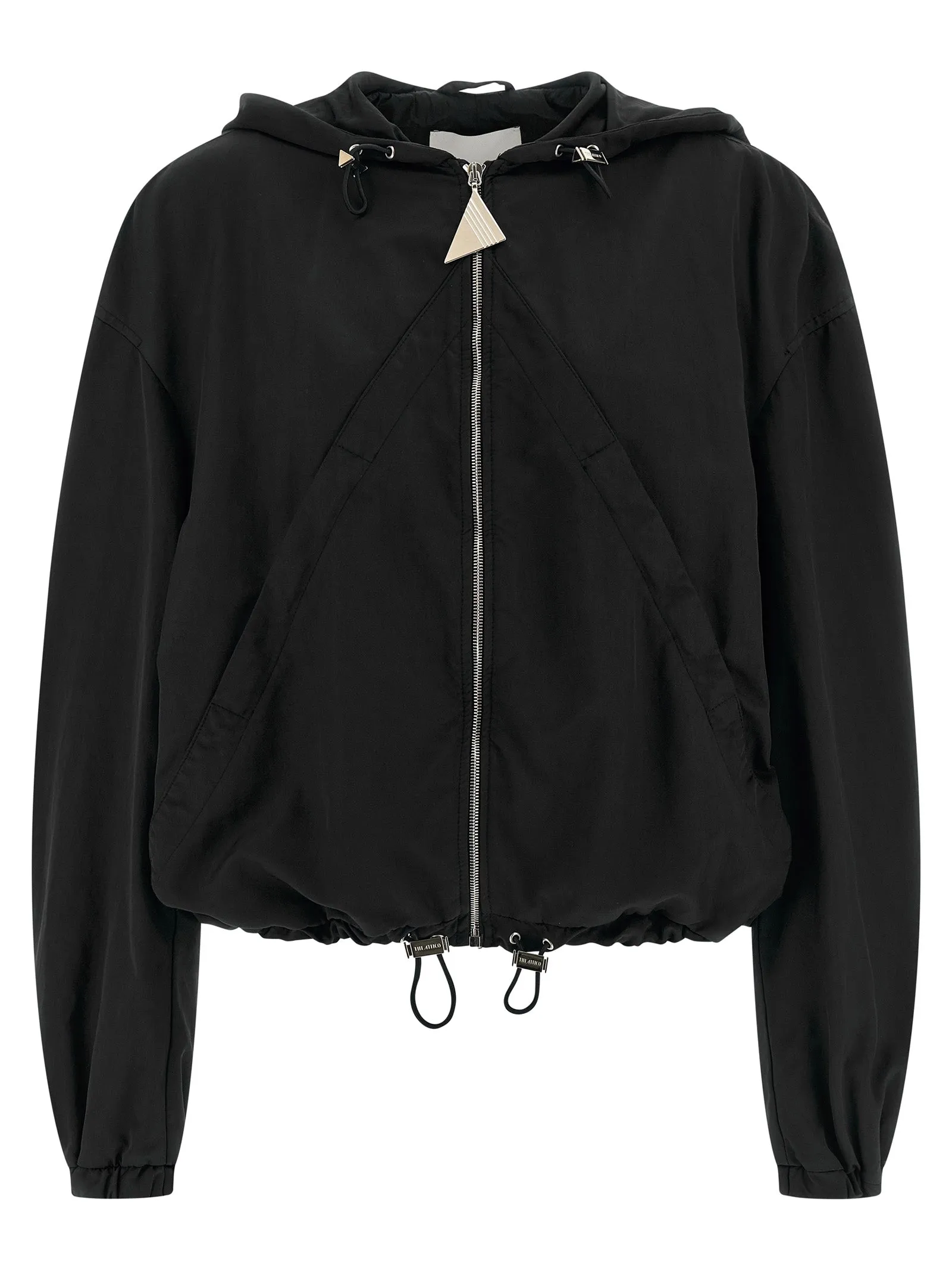 Hooded bomber jacket sold by Lord & Taylor