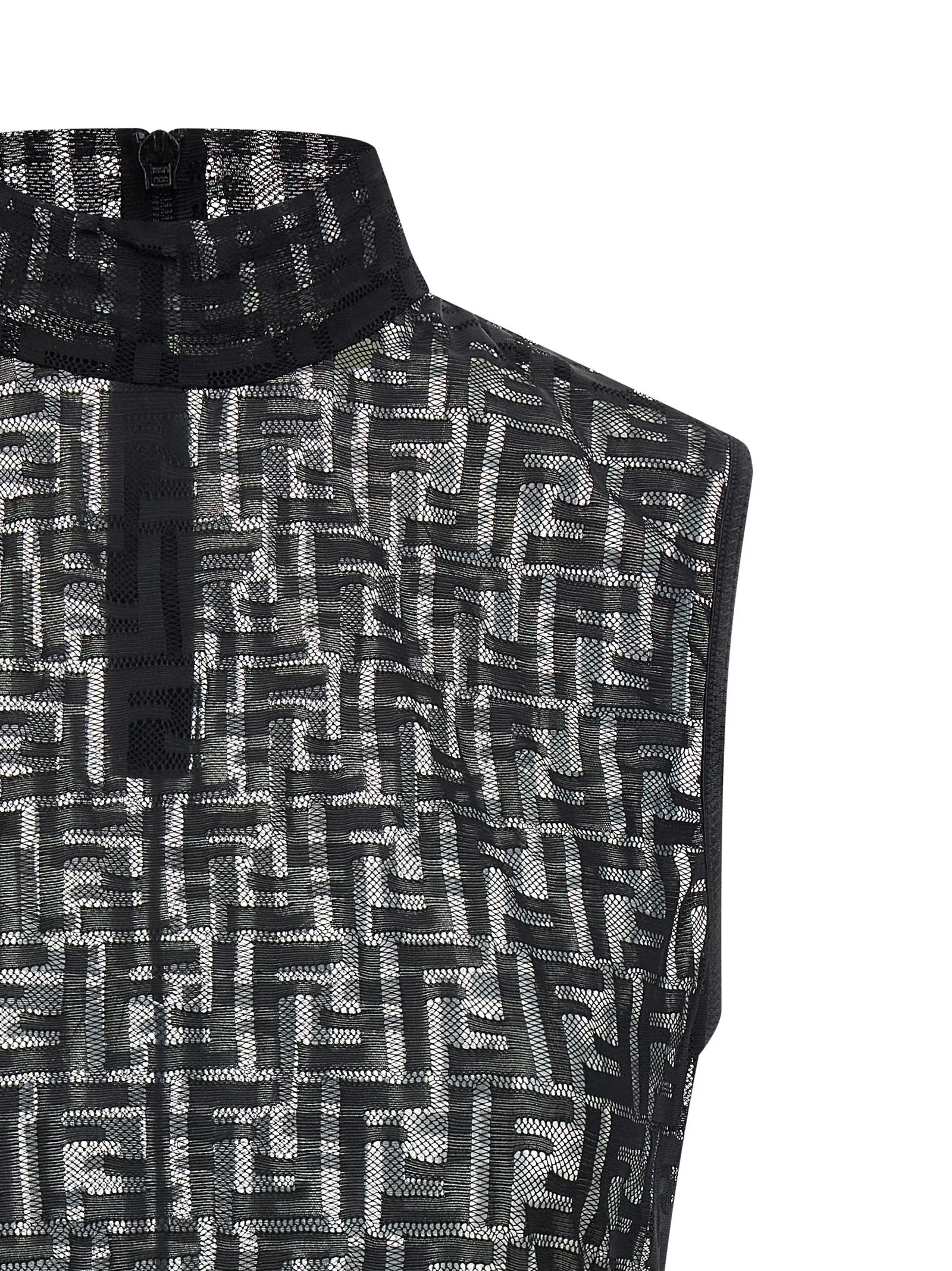 'FF' lace top sold by Lord & Taylor product image thumbnail 3