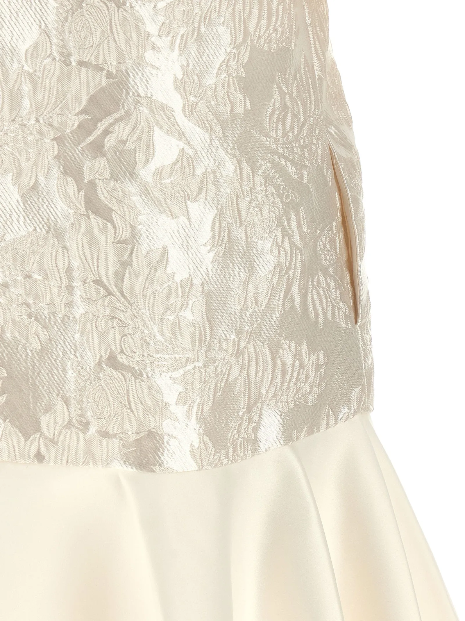 'Satin Cloque' mini dress sold by Lord & Taylor product image thumbnail 4