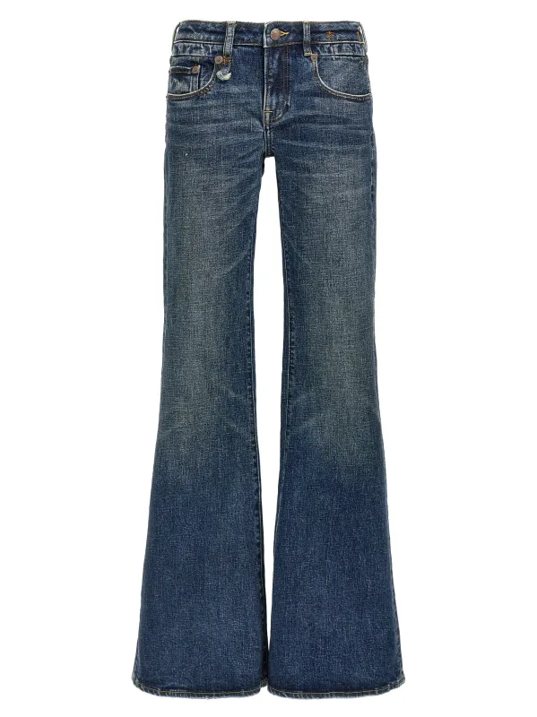 'Overflow Boy Flare' jeans made by R13