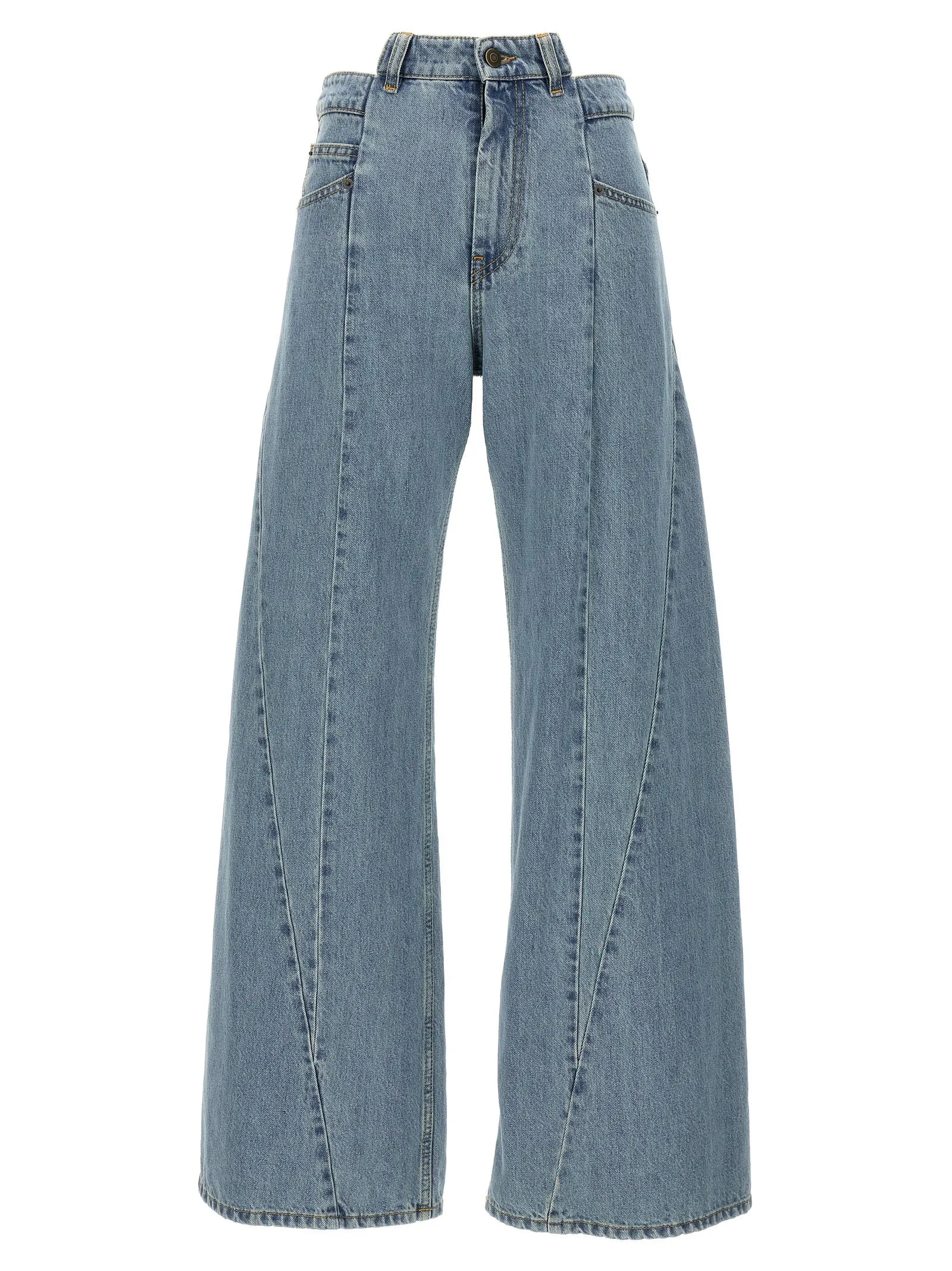 Jeans asymmetrical waist sold by Lord & Taylor