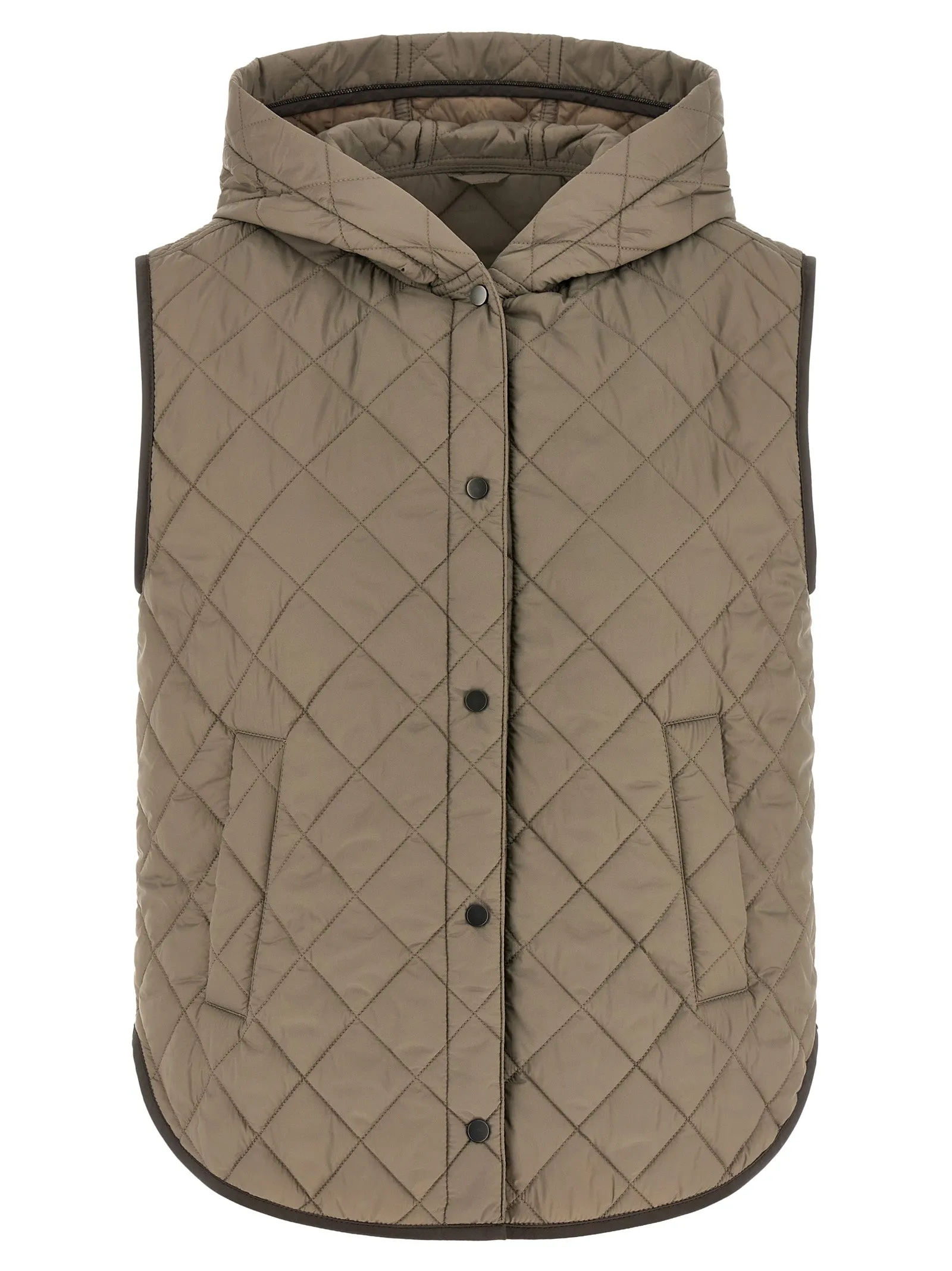 Quilted vest sold by Lord & Taylor