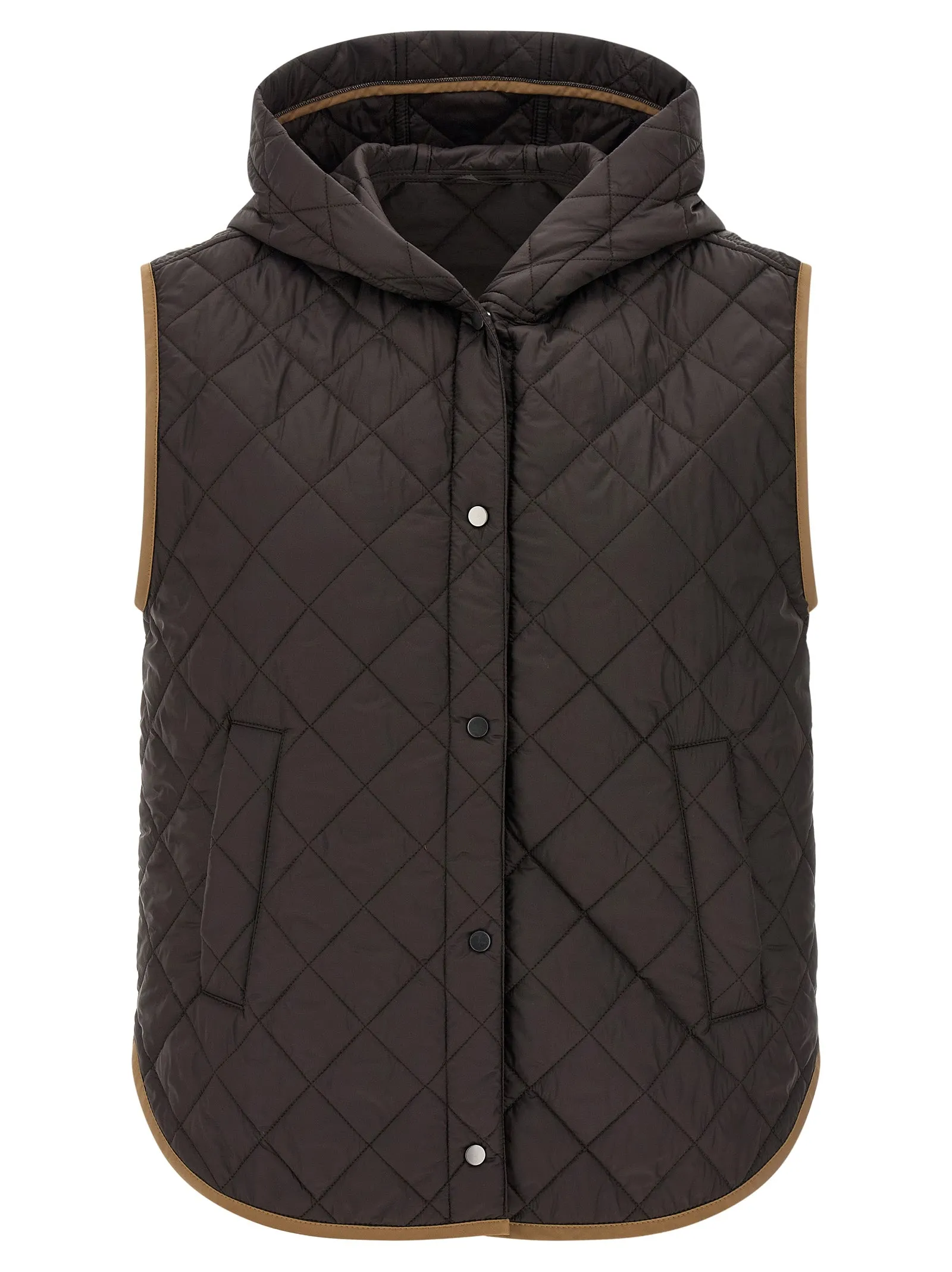 Padded vest sold by Lord & Taylor