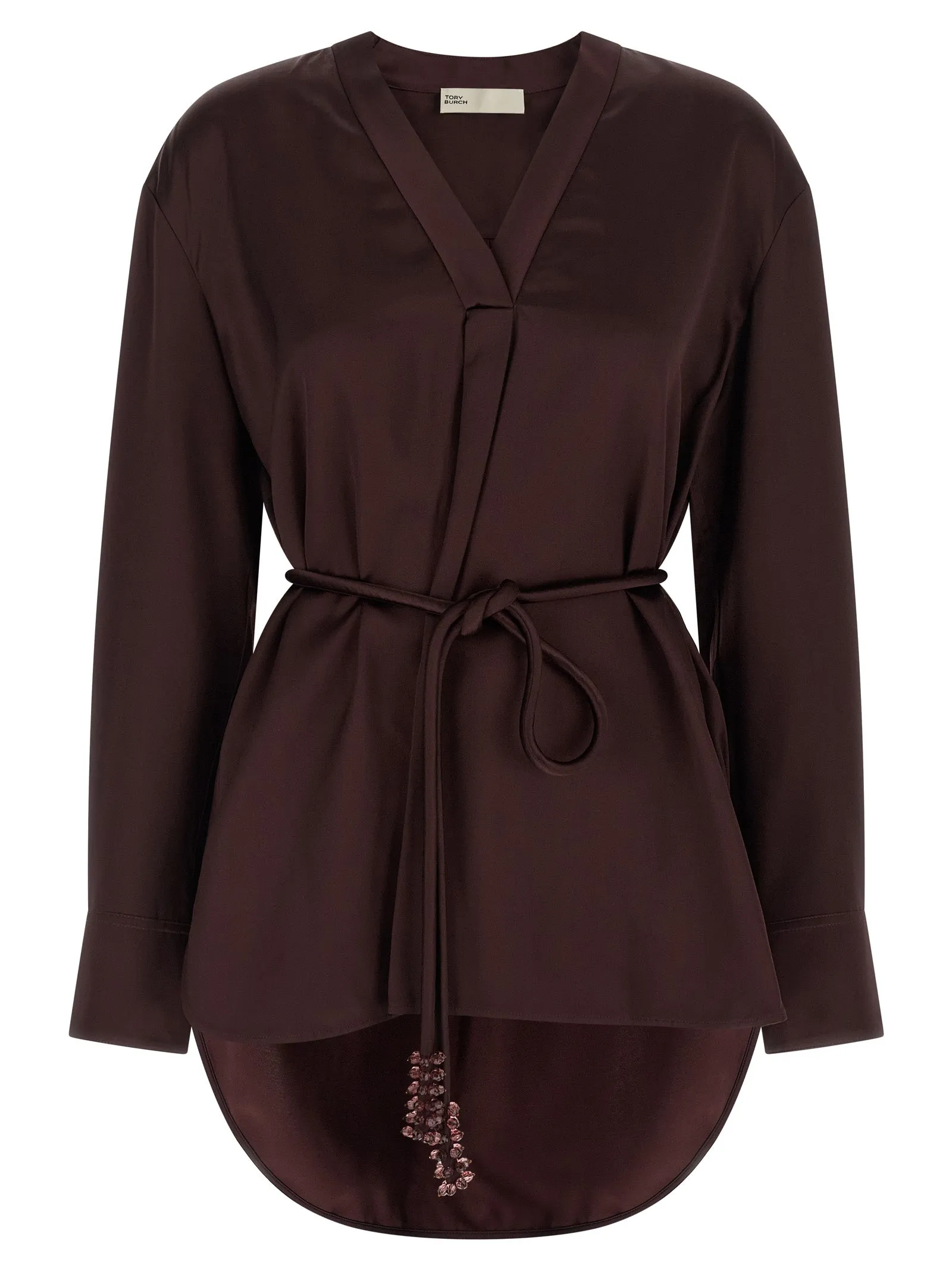 Satin blouse sold by Lord & Taylor