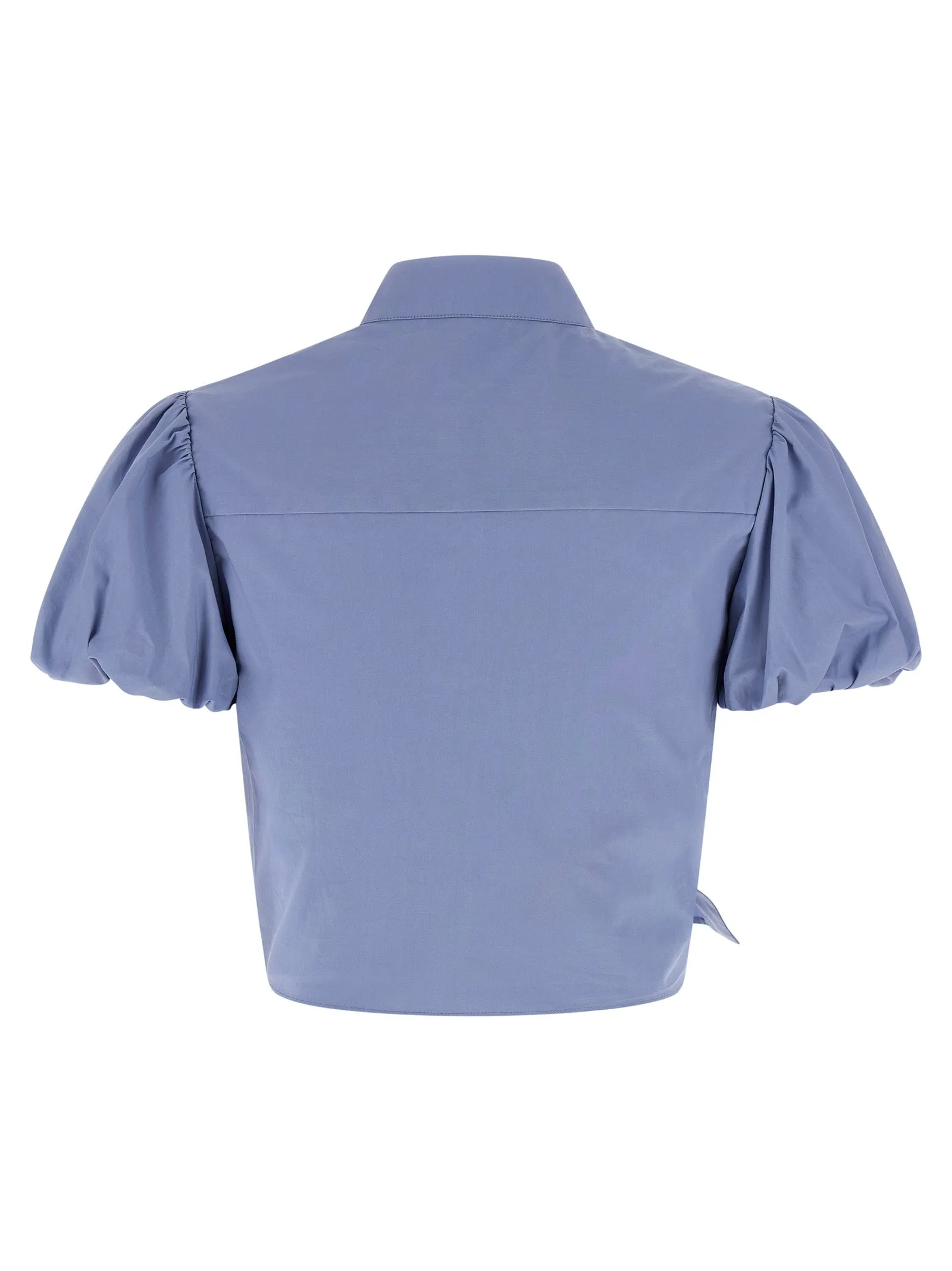 'Blue Cotton Tie Side' top sold by Lord & Taylor product image thumbnail 2