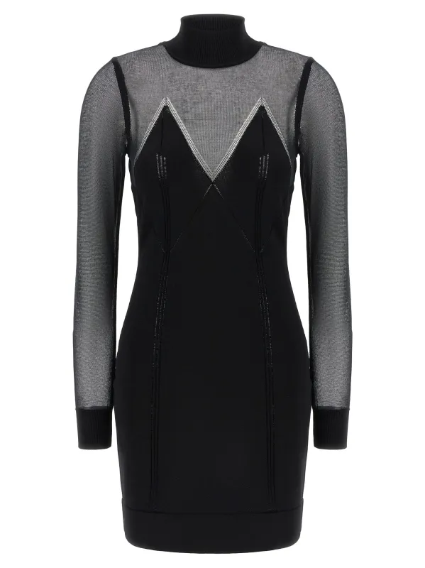 Dress with transparencies sold by Lord & Taylor