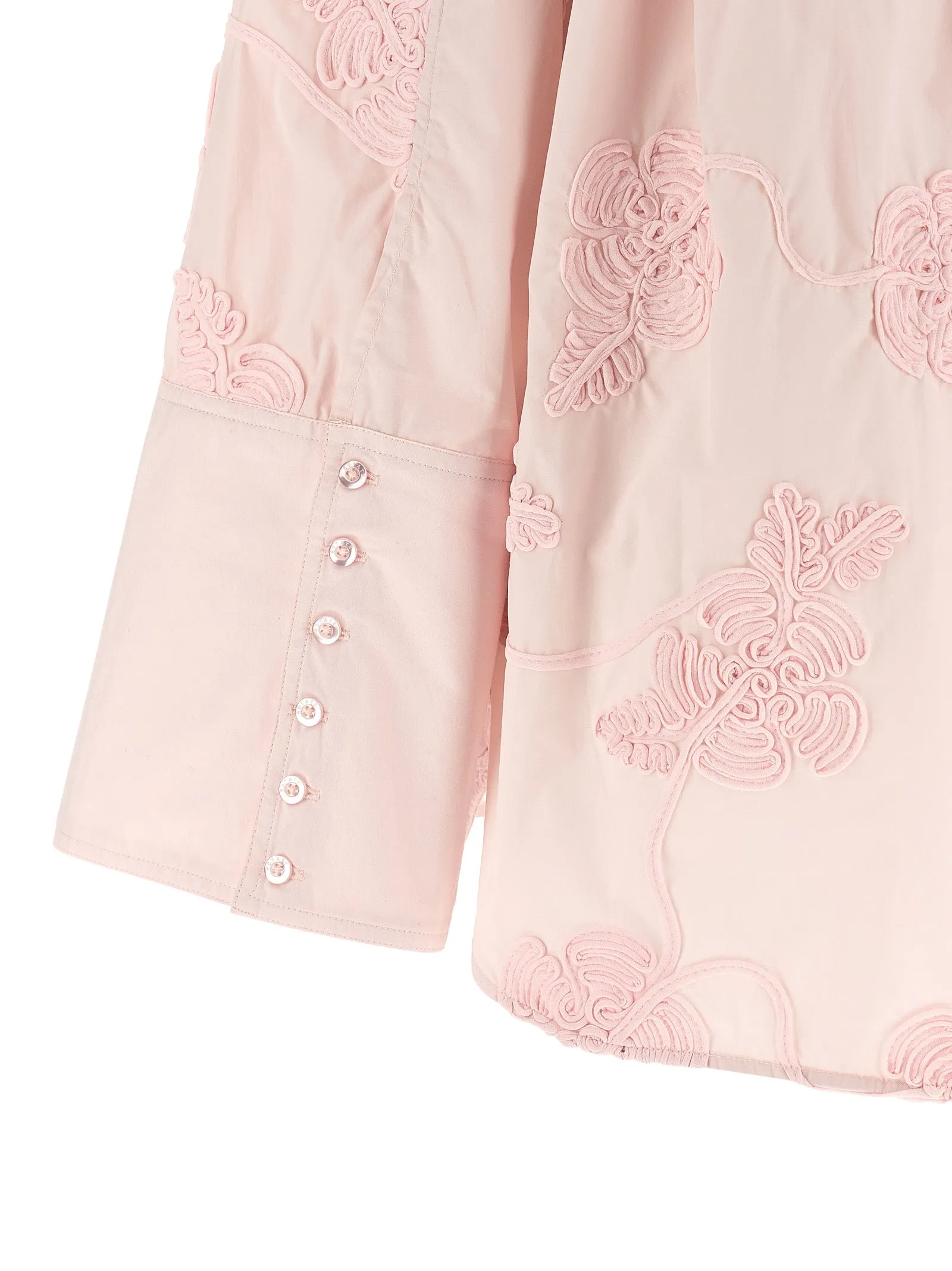Floral embroidery shirt sold by Lord & Taylor product image thumbnail 4