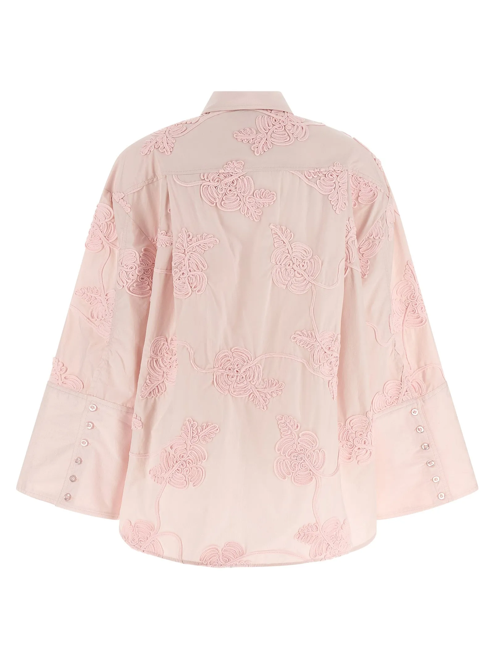 Floral embroidery shirt sold by Lord & Taylor product image thumbnail 2