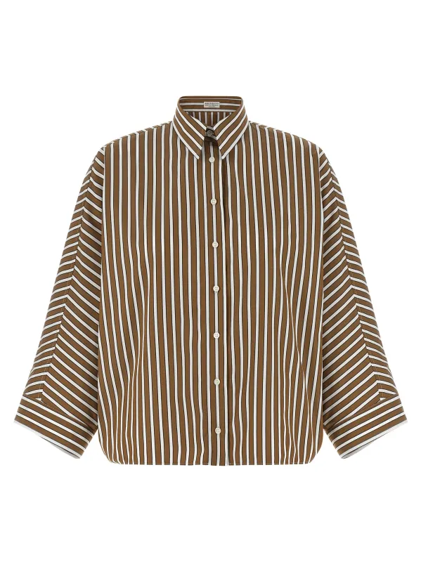 Monile striped shirt sold by Lord & Taylor