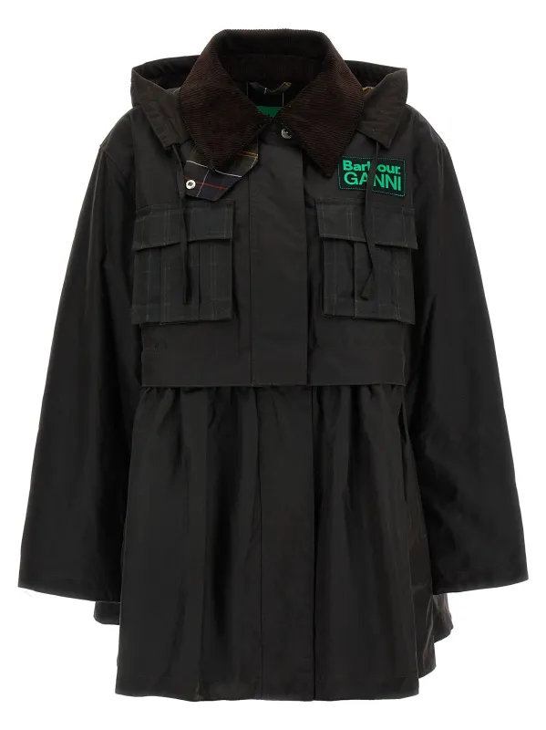 Parka Barbour X GANNI made by Lord & Taylor