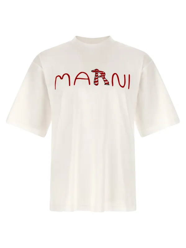 Logo T-shirt made by Marni