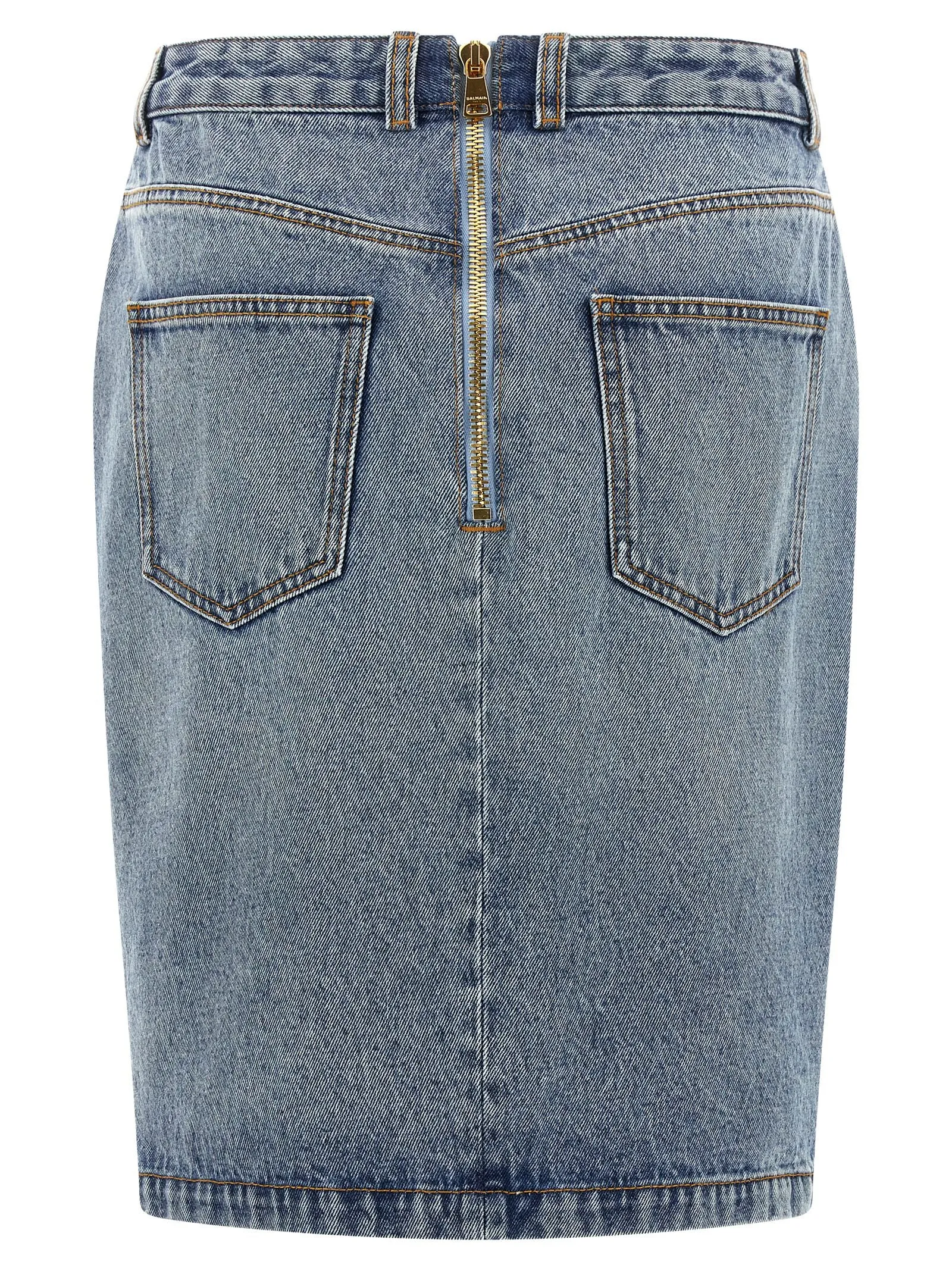 Denim skirt sold by Lord & Taylor product image thumbnail 2
