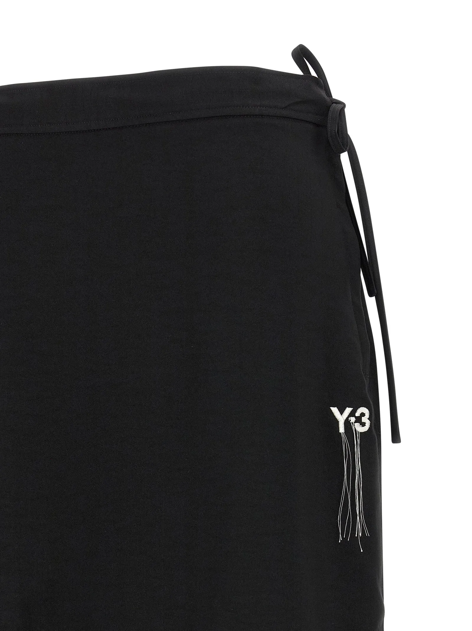 'Y-3 Sport Uniform Raw Cut 3-Stripes' skirt sold by Lord & Taylor product image thumbnail 3