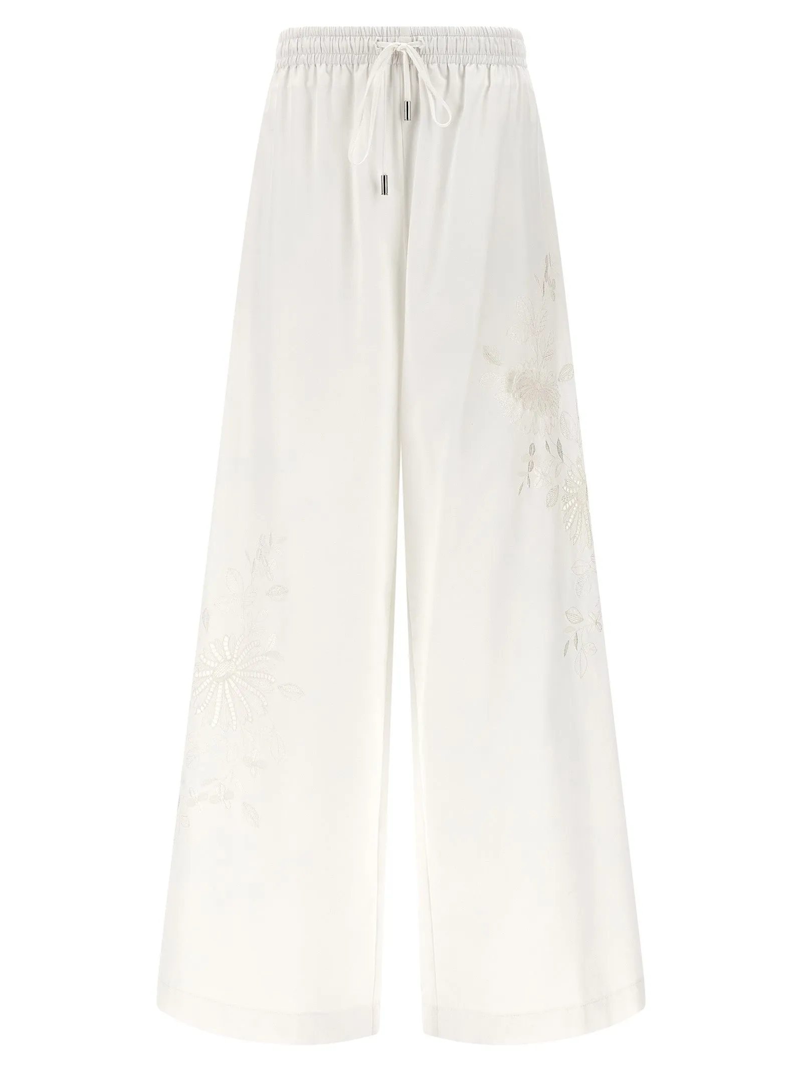 Lace insert pants sold by Lord & Taylor