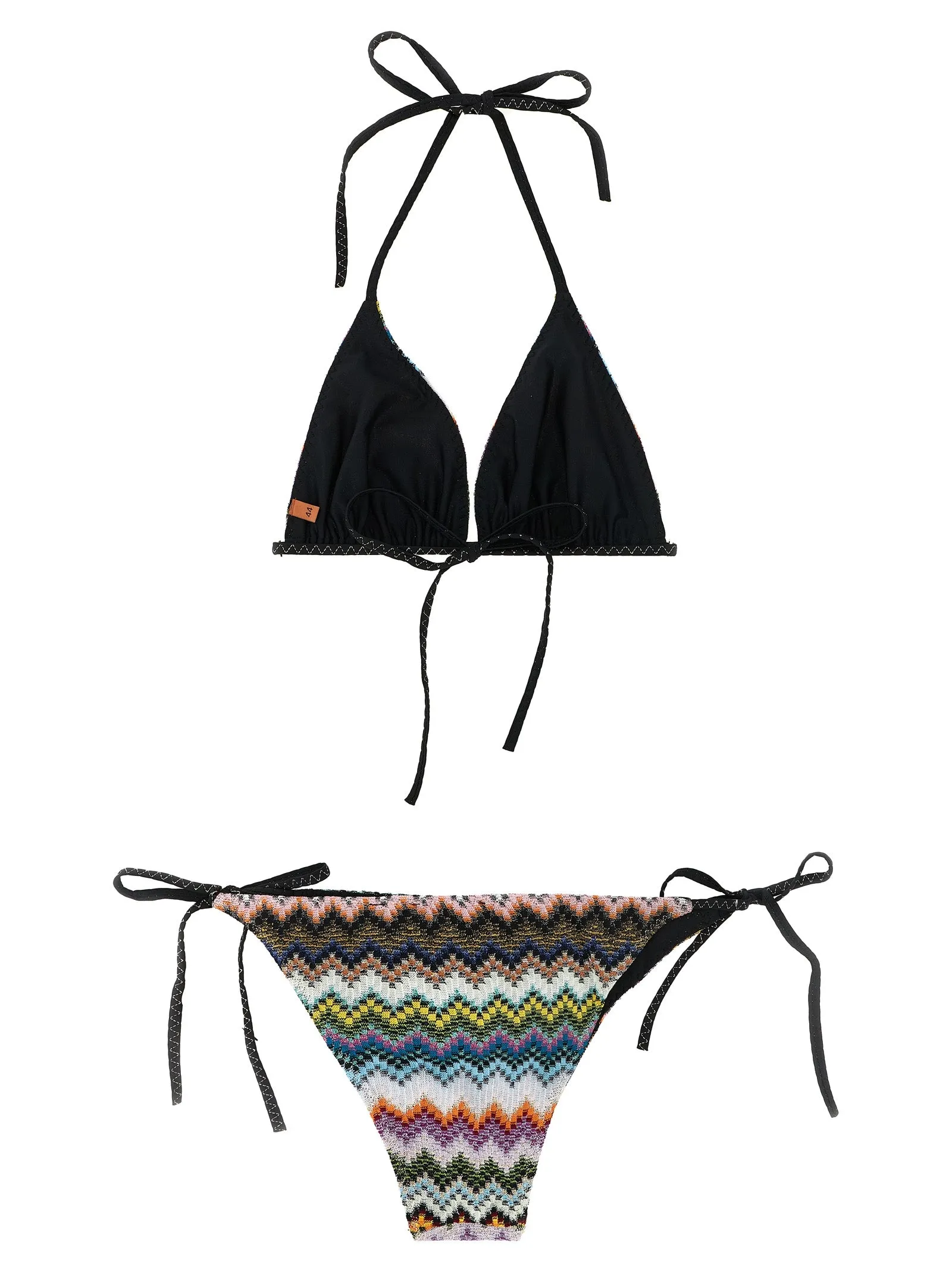 Zigzag pattern bikini sold by Lord & Taylor product image thumbnail 2