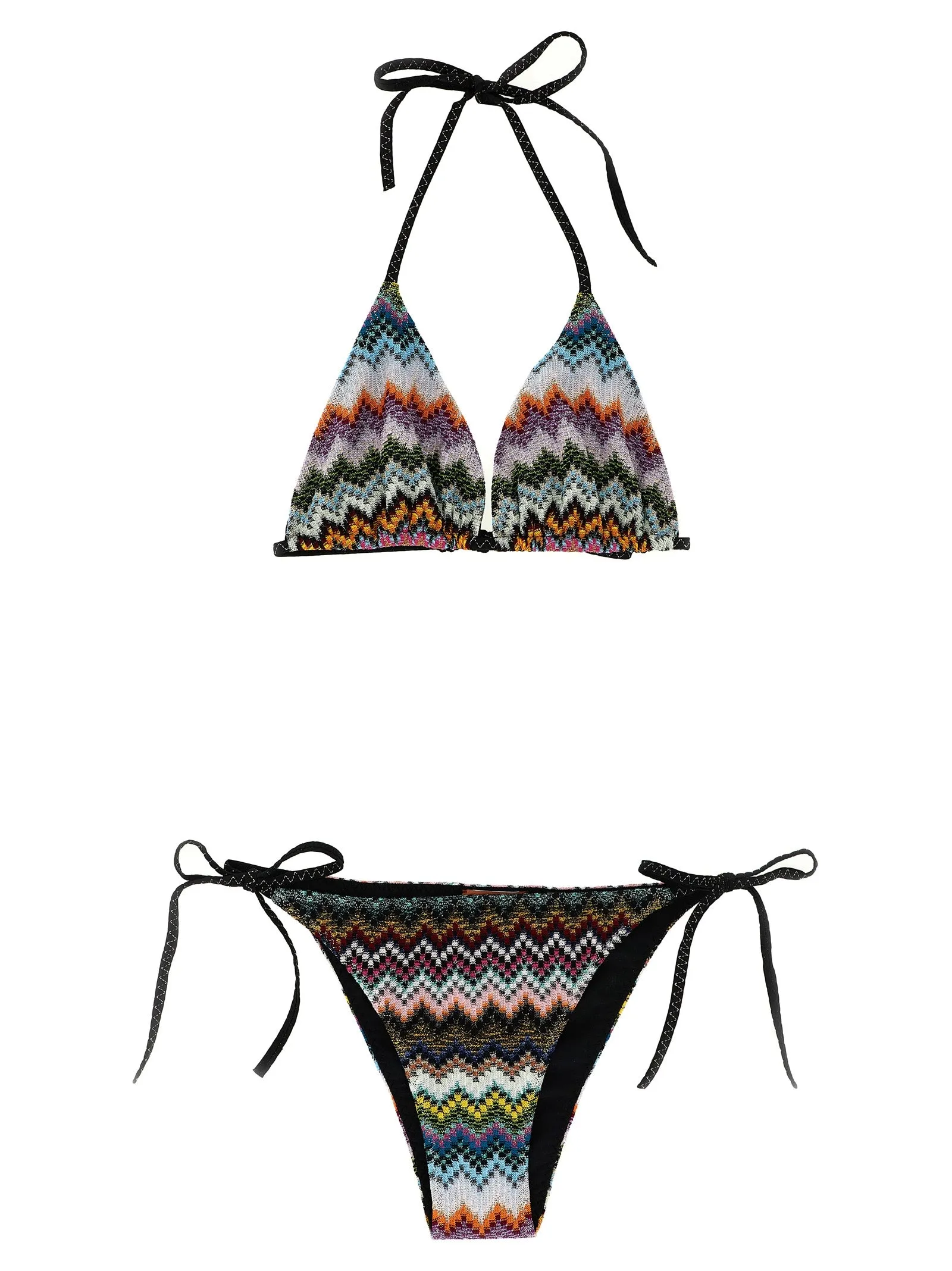 Zigzag pattern bikini sold by Lord & Taylor