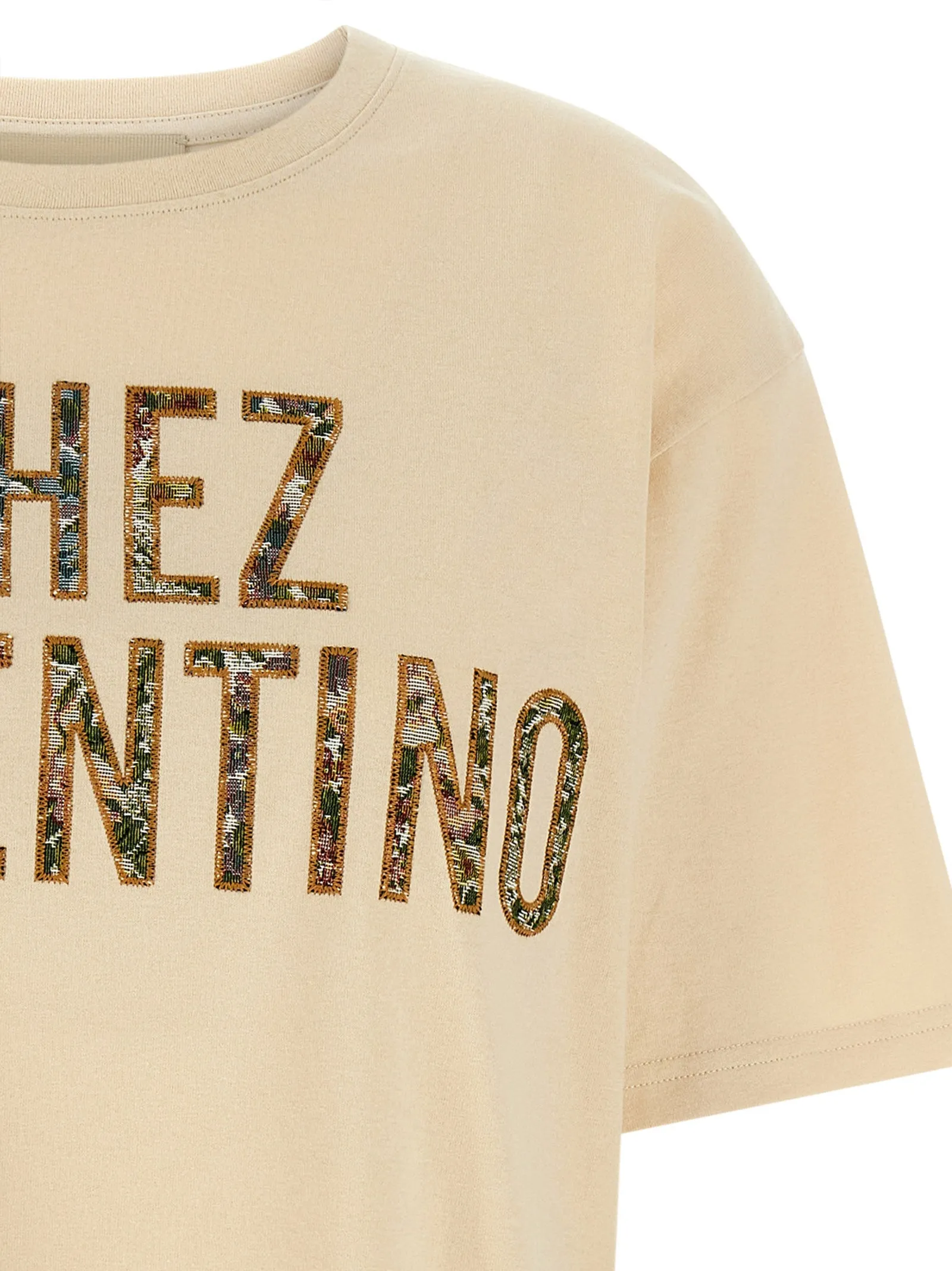 Valentino Garavani 'Chez Valentino' T-shirt sold by Lord & Taylor product image thumbnail 3