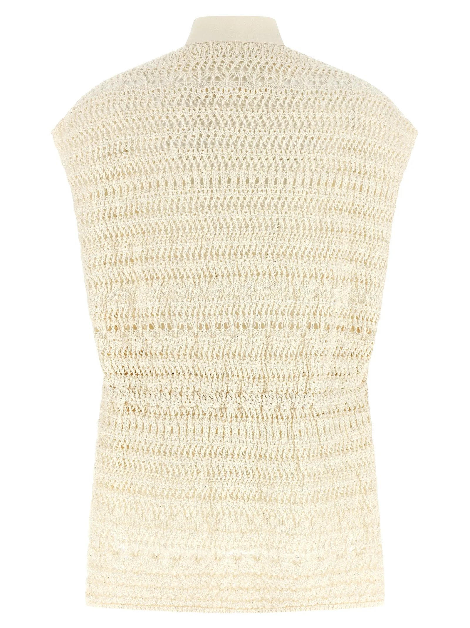 Crochet vest sold by Lord & Taylor product image thumbnail 2