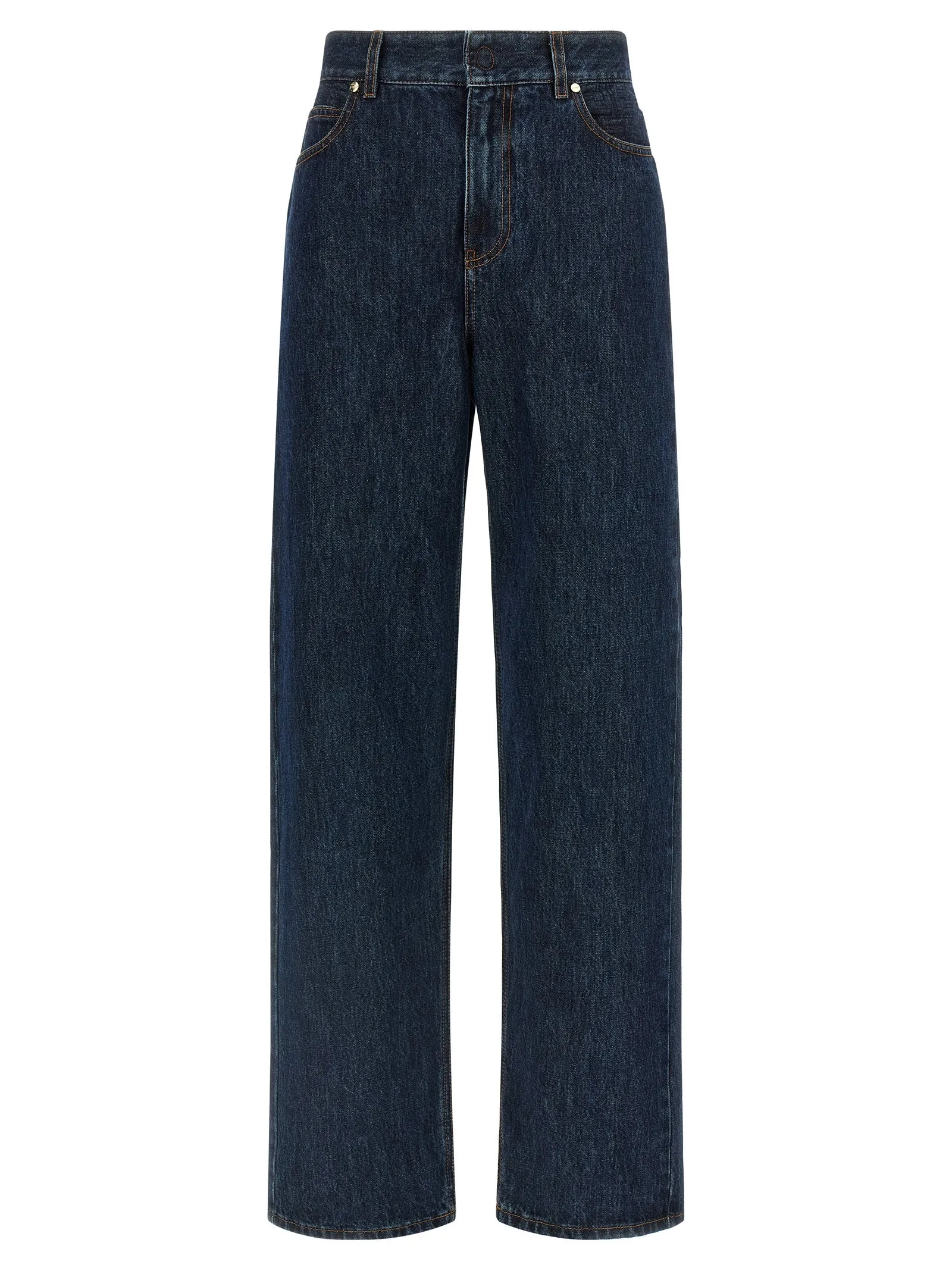 'FF' padded jeans sold by Lord & Taylor