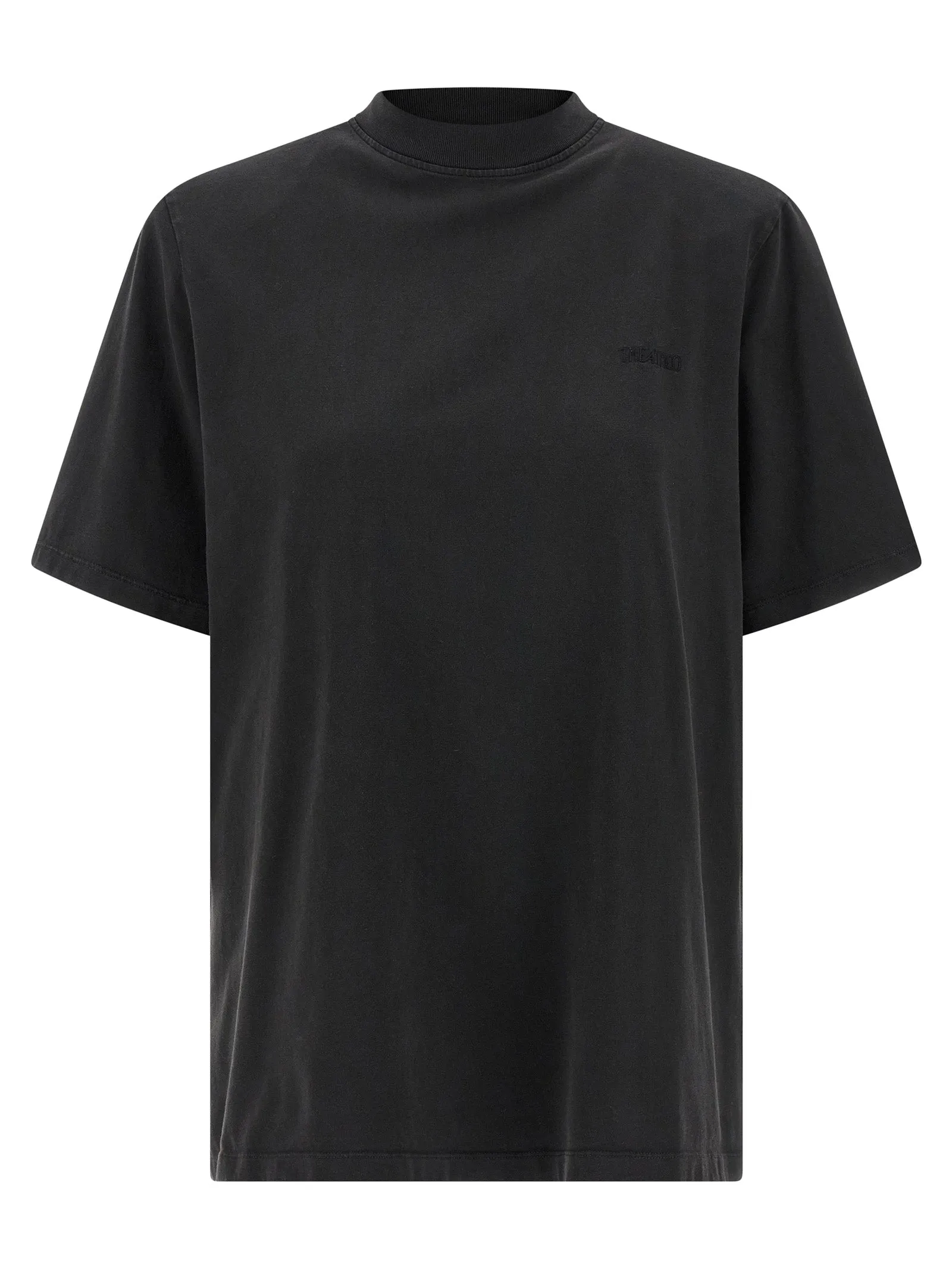 Padded shoulder t-shirt sold by Lord & Taylor