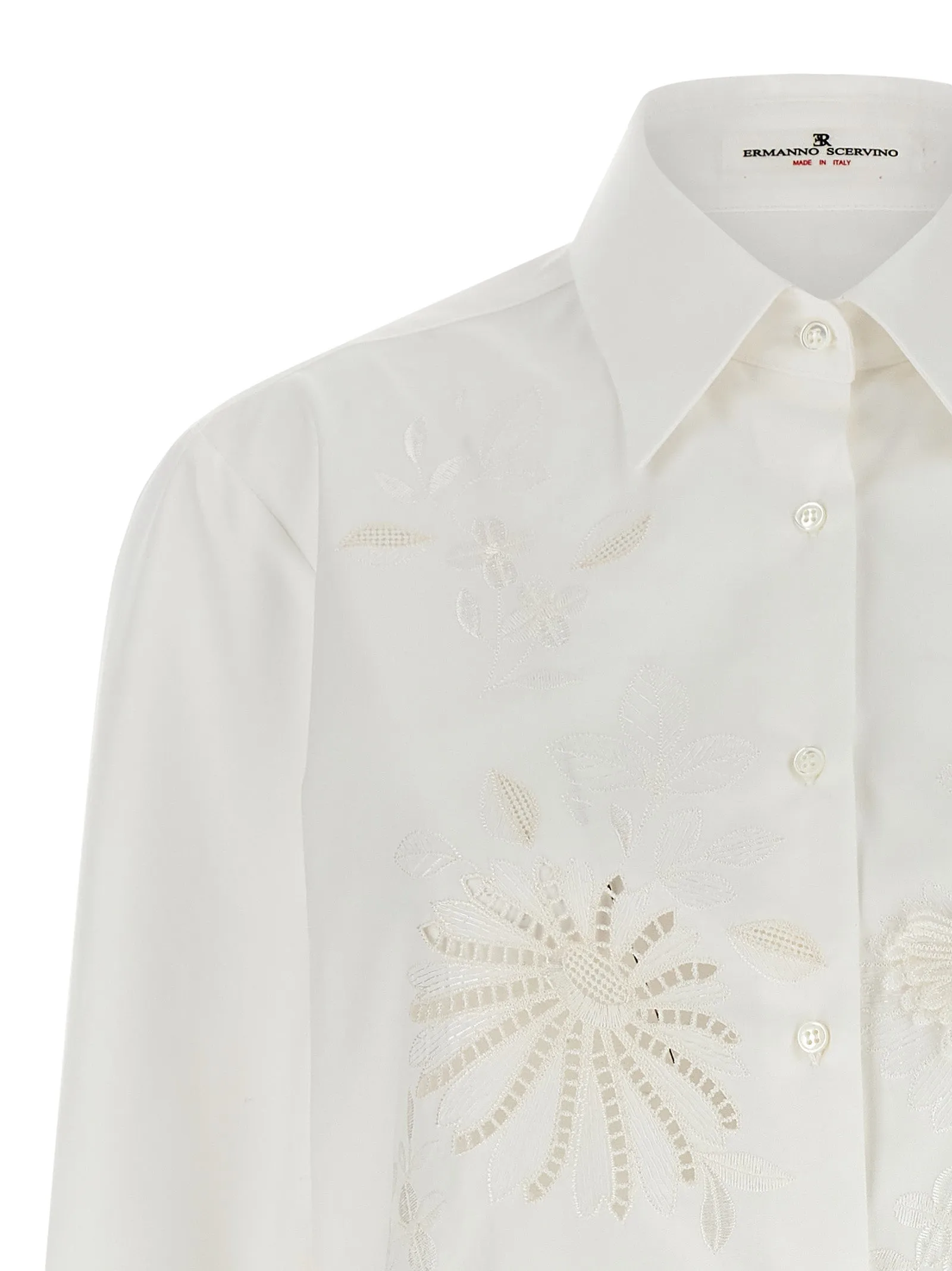 Embroidery cotton shirt sold by Lord & Taylor product image thumbnail 3