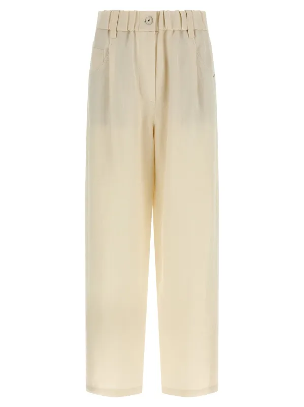 Linen trousers sold by Lord & Taylor