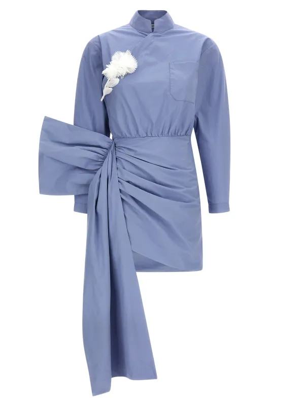 'Blue Cotton Tie Side Mini' dress sold by Lord & Taylor