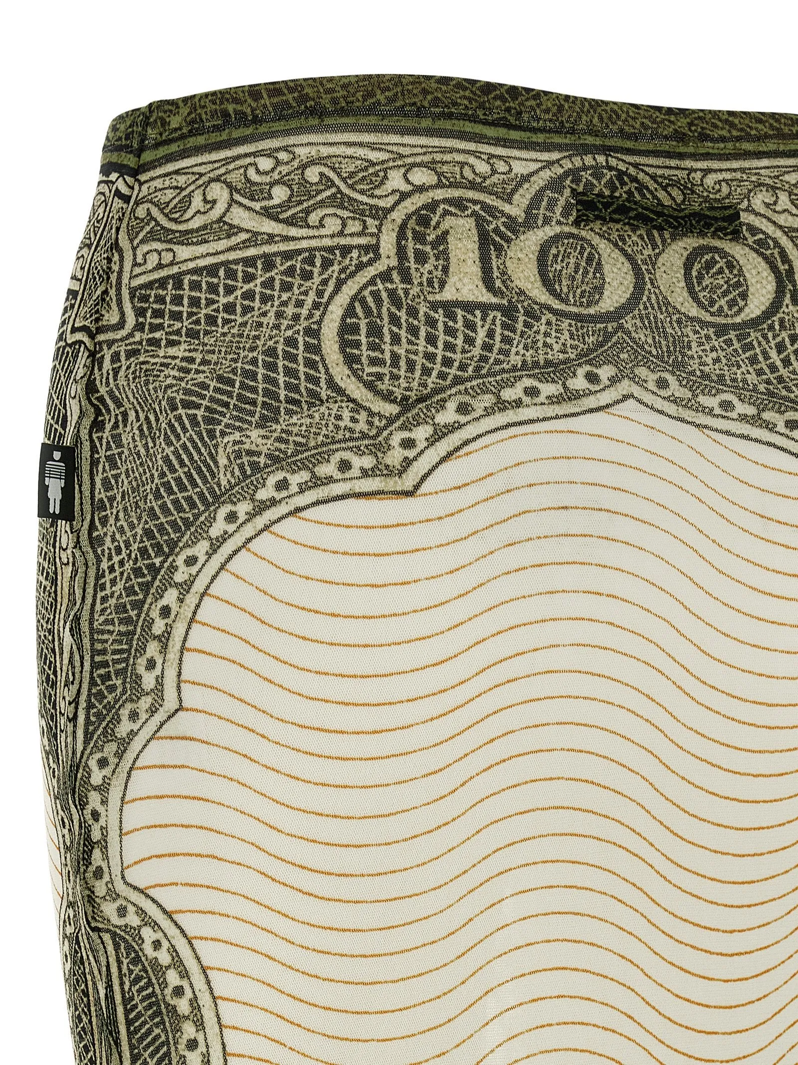 'Re-edition - The Green Cartouche' skirt sold by Lord & Taylor product image thumbnail 4