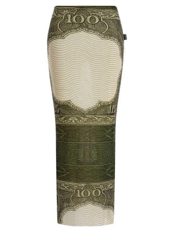 'Re-edition - The Green Cartouche' skirt sold by Lord & Taylor