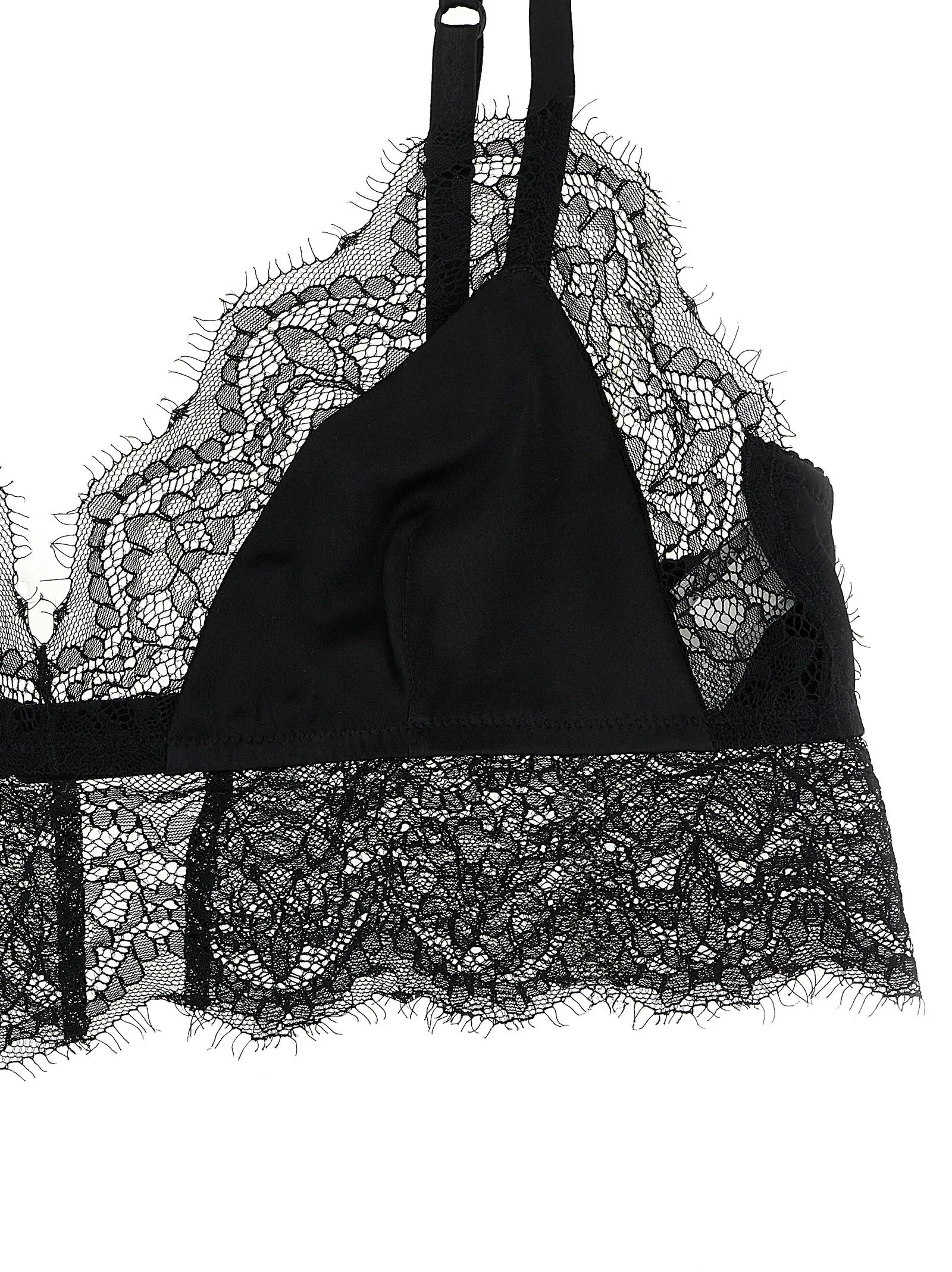 Lace satin bra sold by Lord & Taylor product image thumbnail 3