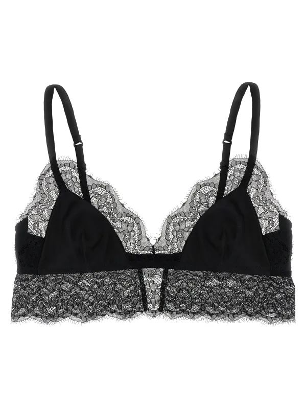 Lace satin bra sold by Lord & Taylor