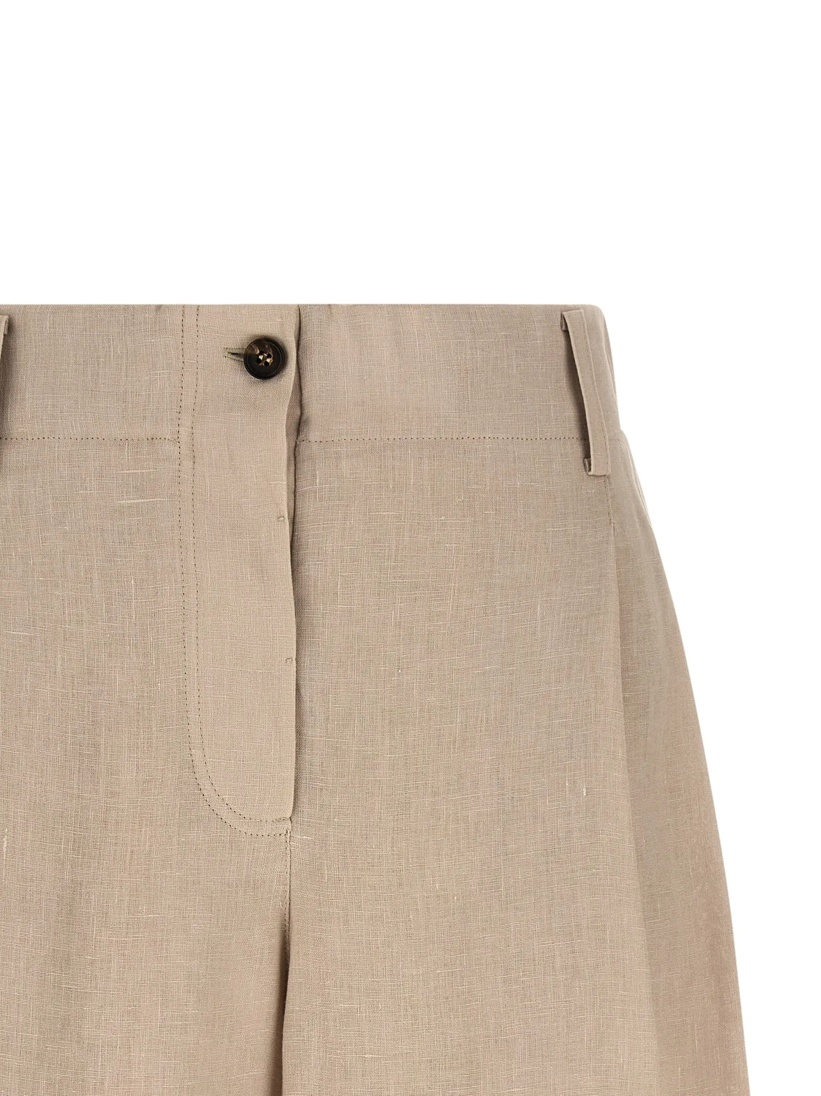 Linen shorts sold by Lord & Taylor product image thumbnail 3