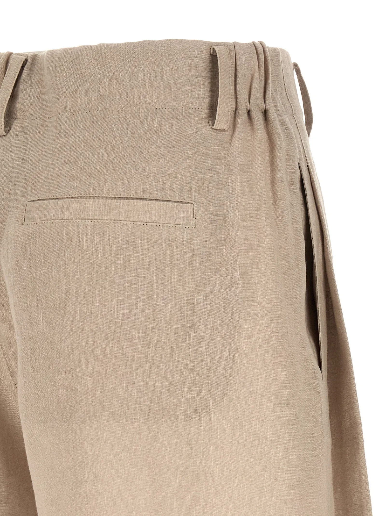 Linen shorts sold by Lord & Taylor product image thumbnail 4