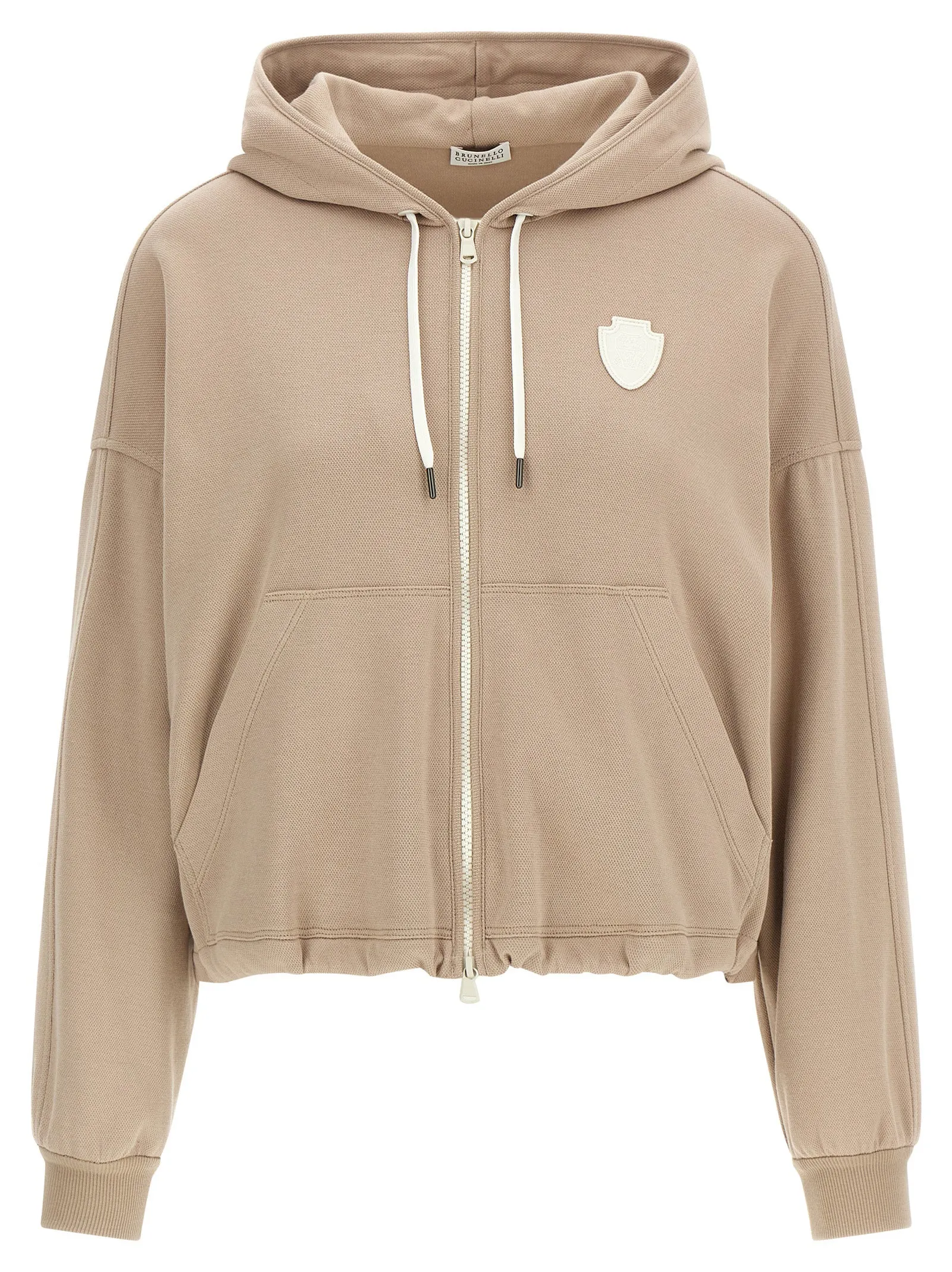 Heraldic coat of arms hoodie sold by Lord & Taylor