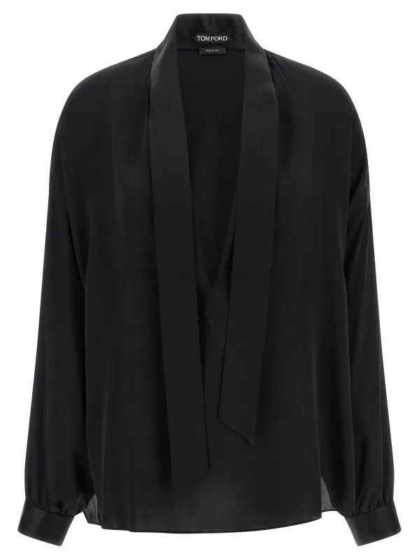 Lavallière neck blouse sold by Lord & Taylor