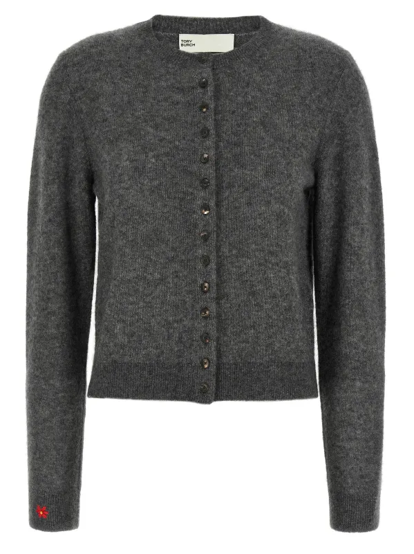 Embroidery cardigan made by Tory Burch