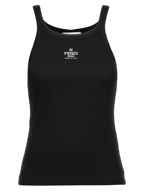 Logo tank top sold by Lord & Taylor