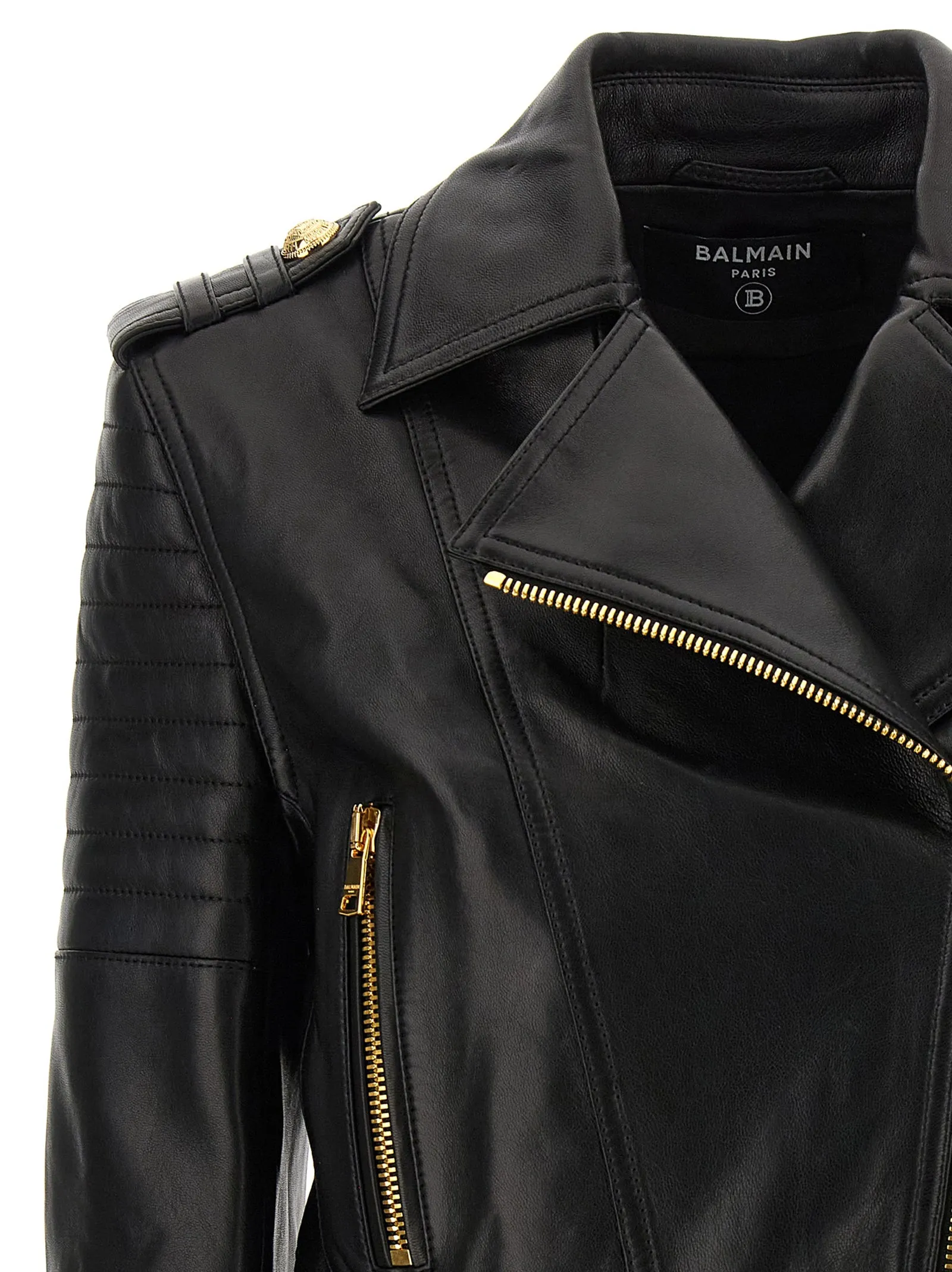 Leather jacket sold by Lord & Taylor product image thumbnail 3