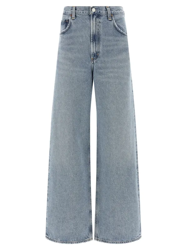 'Low Curve' jeans made by Agolde