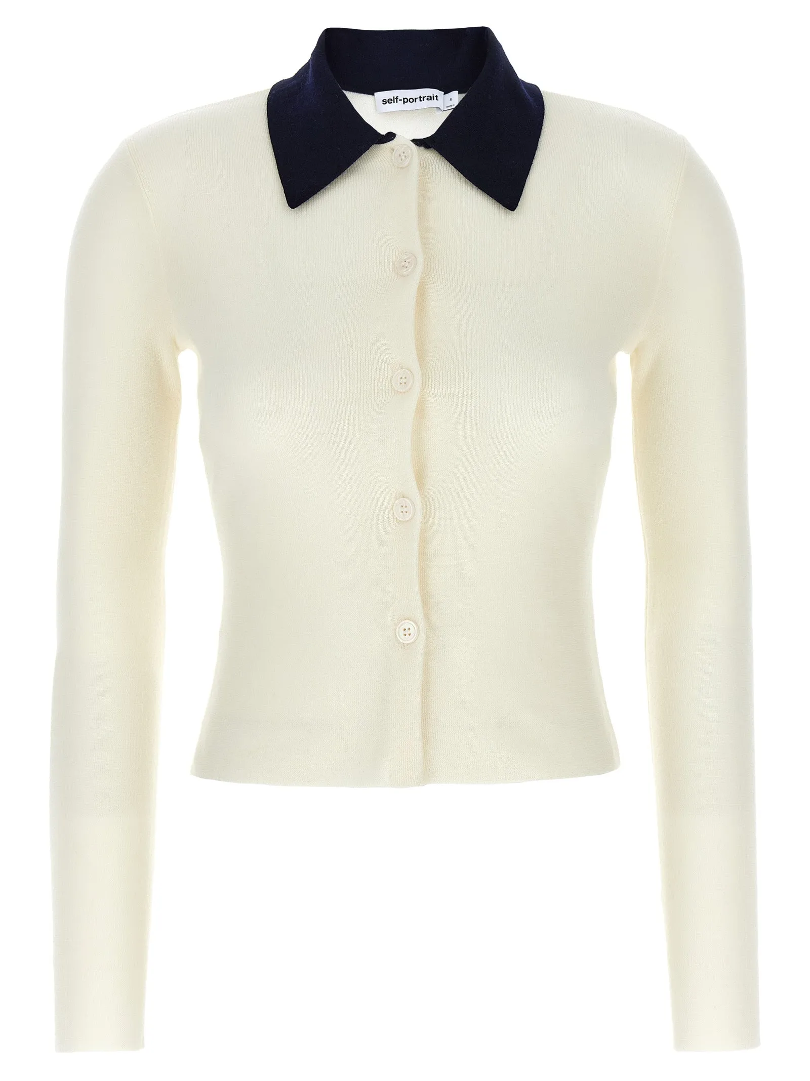 'Cream Merino Wool' cardigan sold by Lord & Taylor