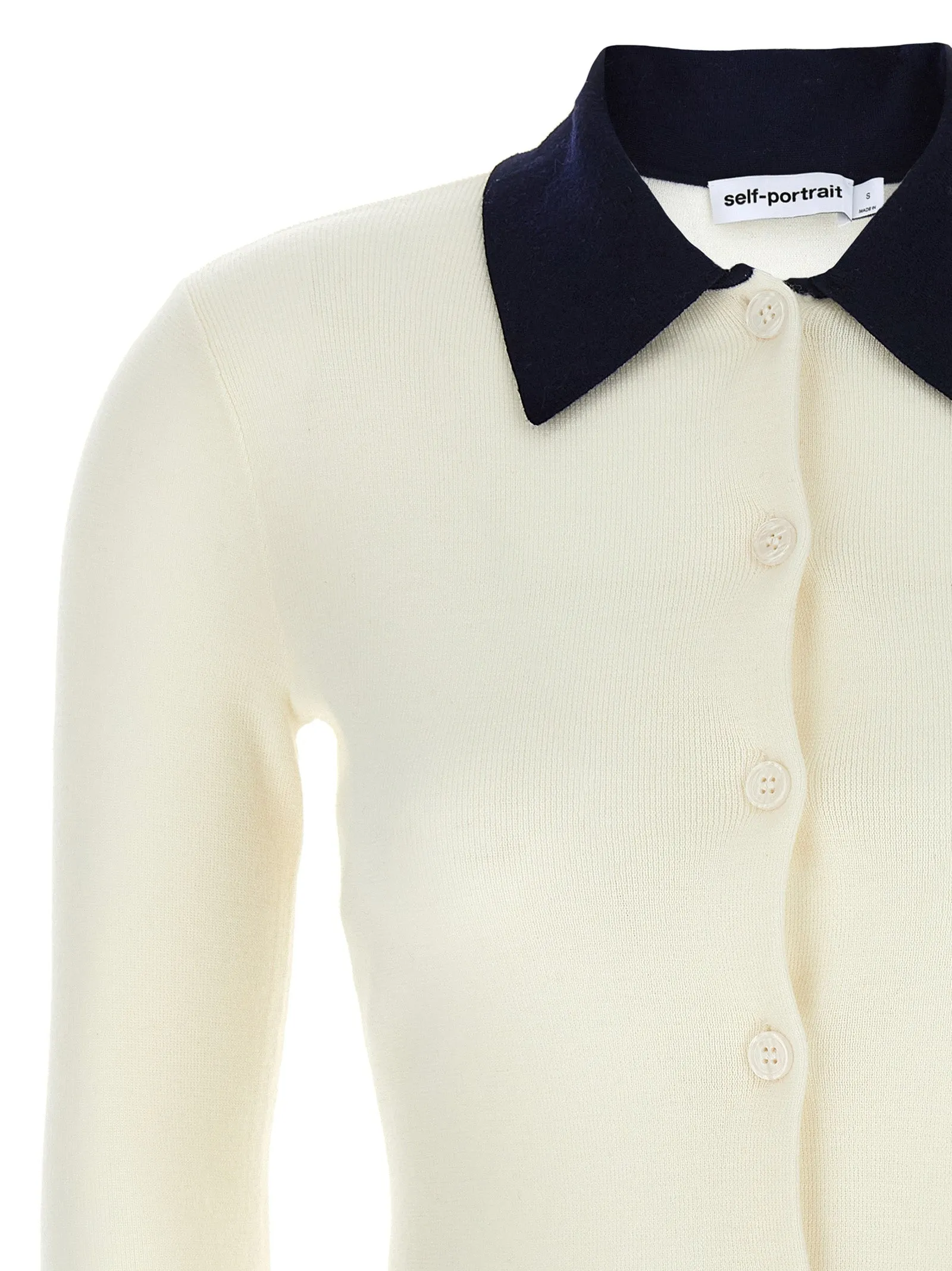 'Cream Merino Wool' cardigan sold by Lord & Taylor product image thumbnail 3