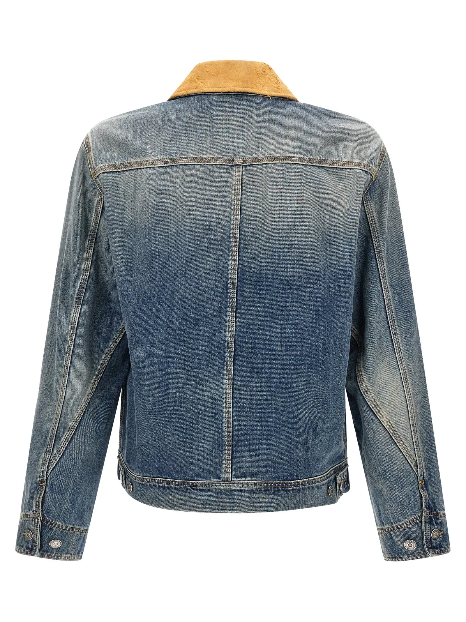 Suede denim jacket sold by Lord & Taylor product image thumbnail 2