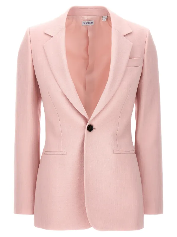 Single-breasted tailored blazer sold by Lord & Taylor