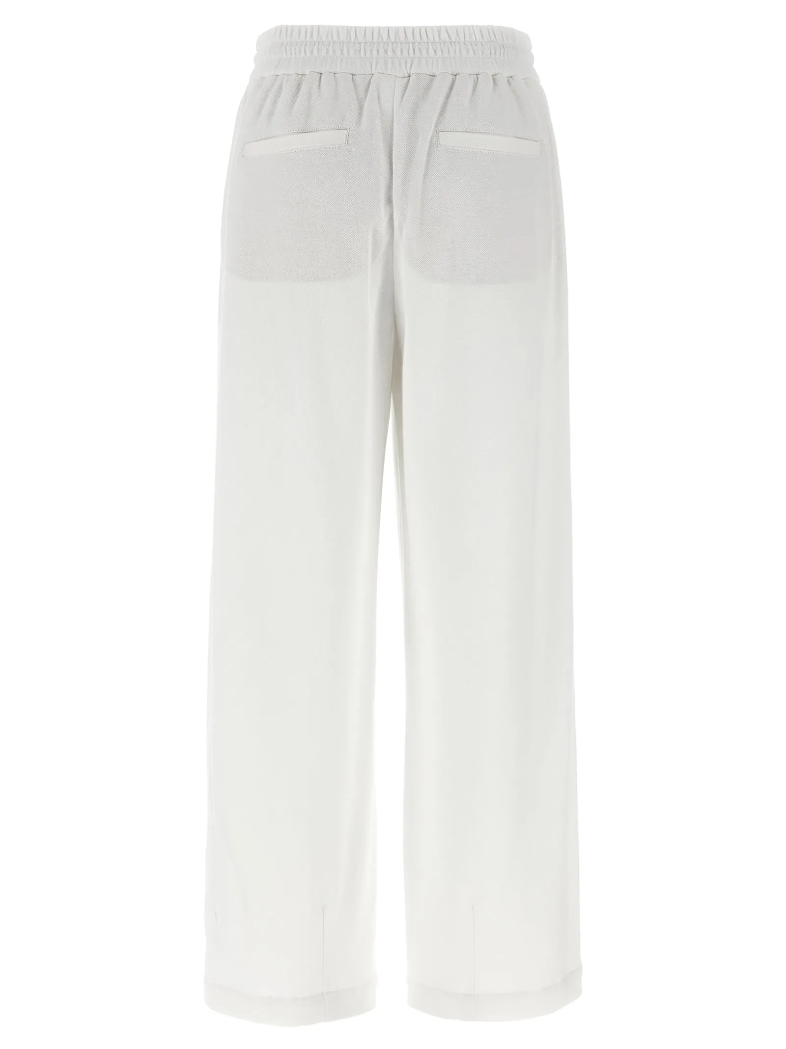 Piqué cotton joggers sold by Lord & Taylor product image thumbnail 2