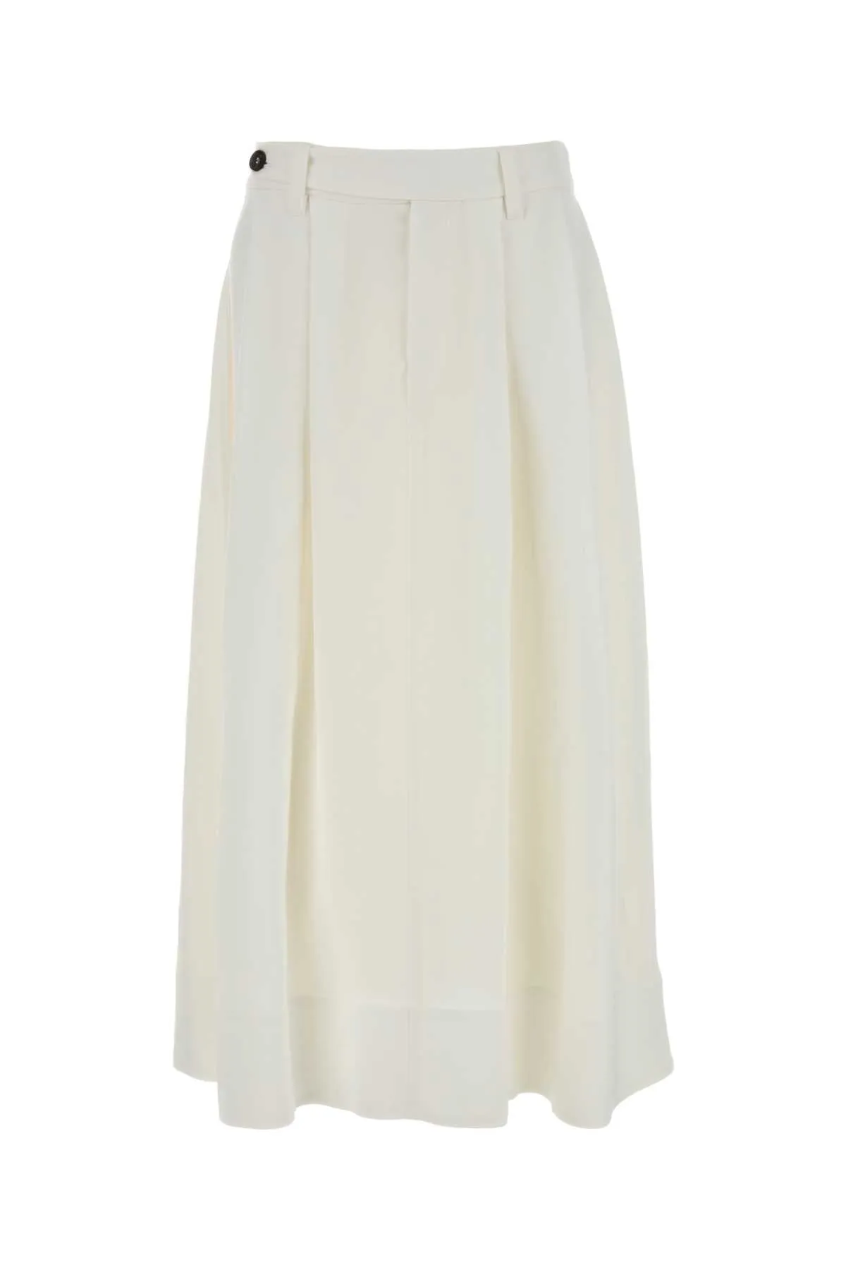 WHITE VISCOSE BLEND SKIRT sold by Lord & Taylor