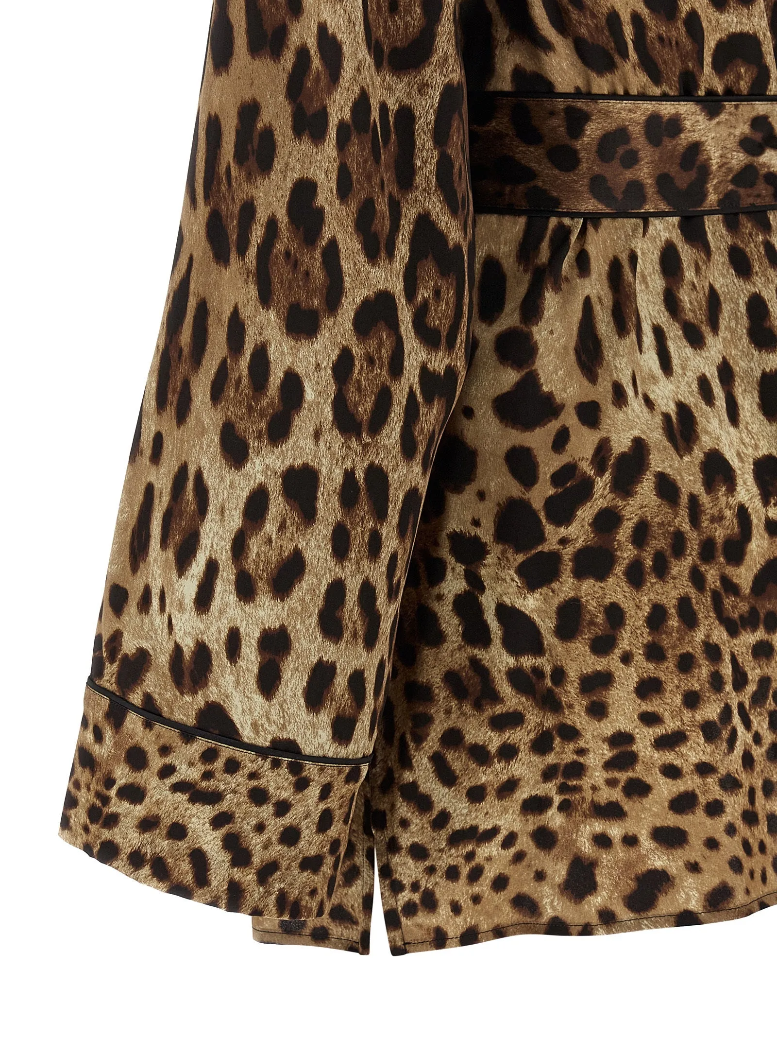 'Leopardo' pajama shirt sold by Lord & Taylor product image thumbnail 4