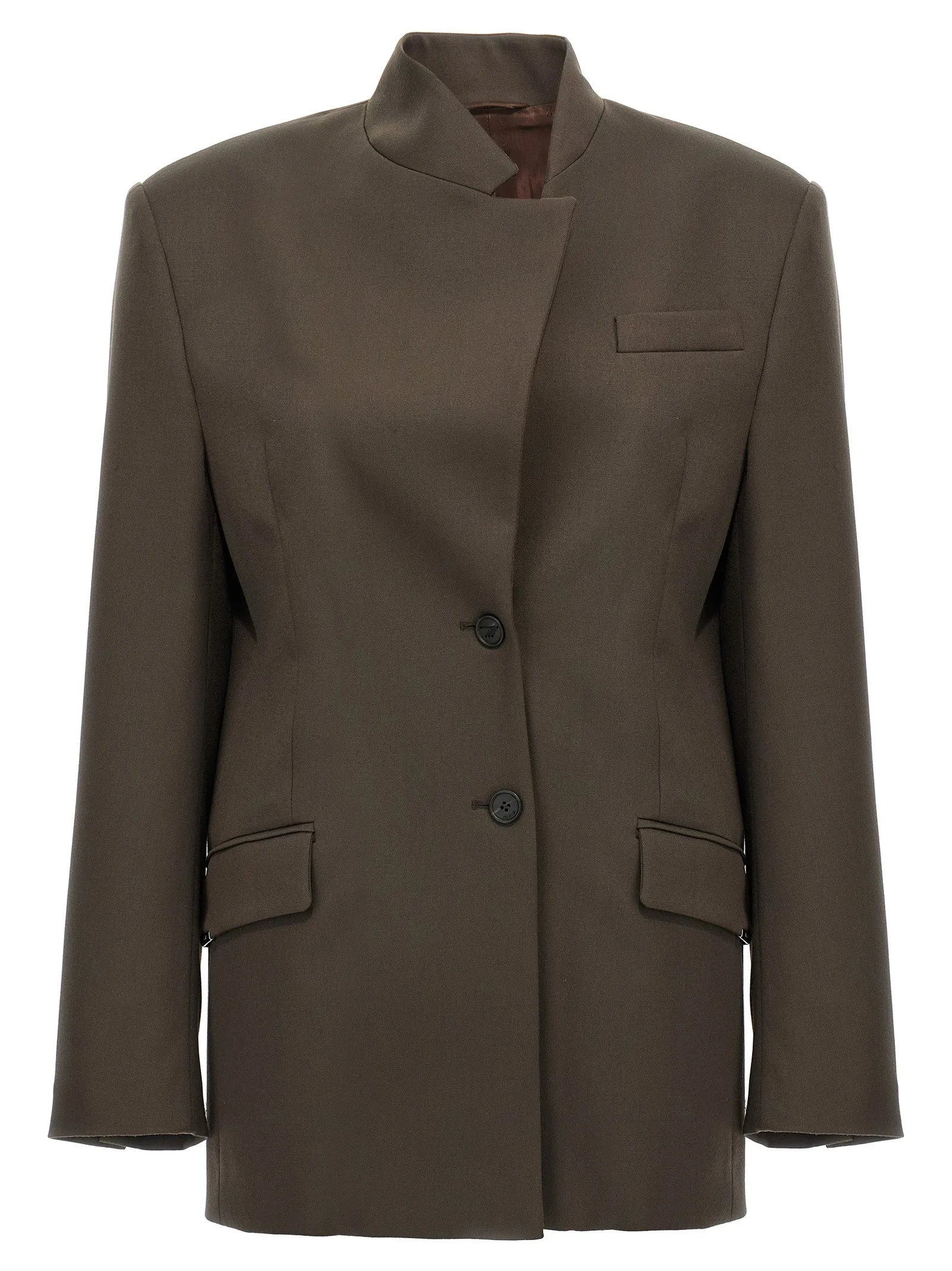 Maxi shoulder strap blazer sold by Lord & Taylor