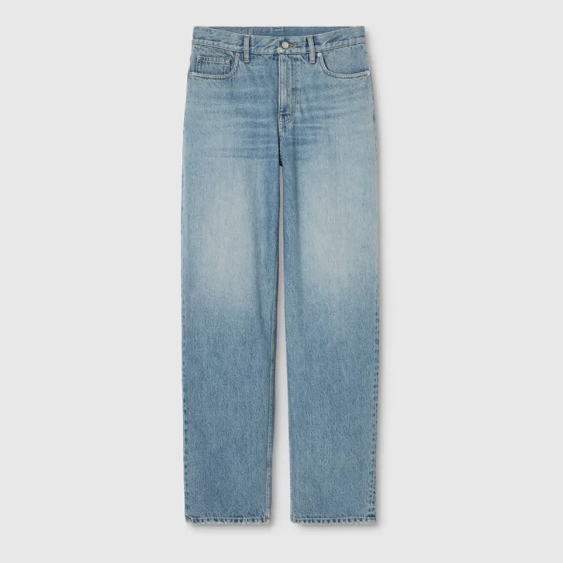 Straight leg jeans made by Gucci