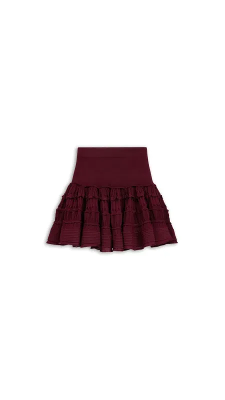 RUFFLE SKIRT made by Alaia