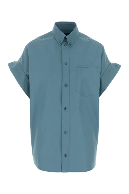 OVERSIZED SHORT-SLEEVED SHIRT sold by Lord & Taylor